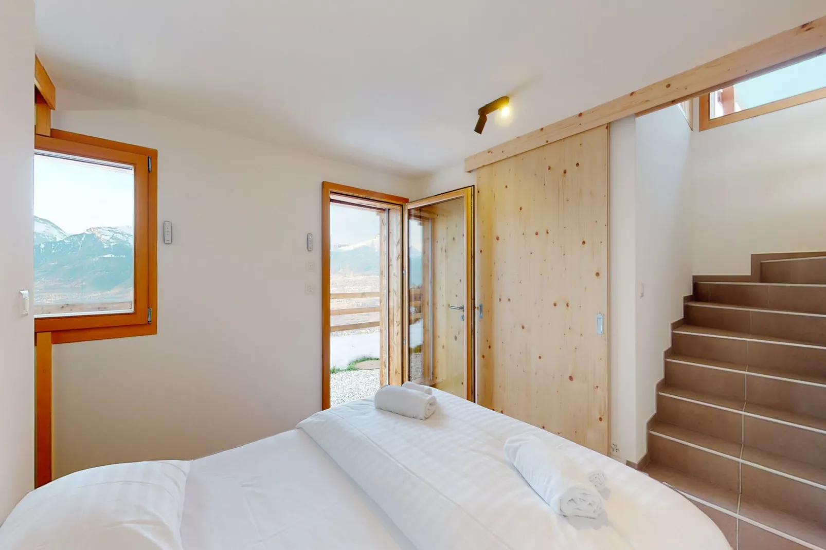 Teddy's VIEW & QUIET chalet 6 pers-Slaapkamer