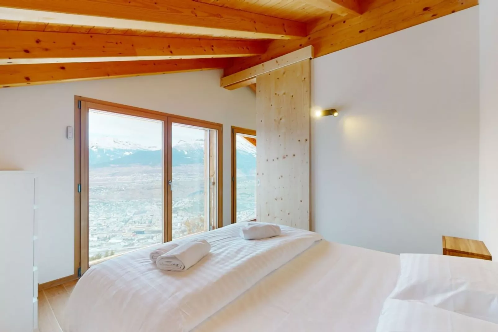 Teddy's VIEW & QUIET chalet 6 pers-Slaapkamer