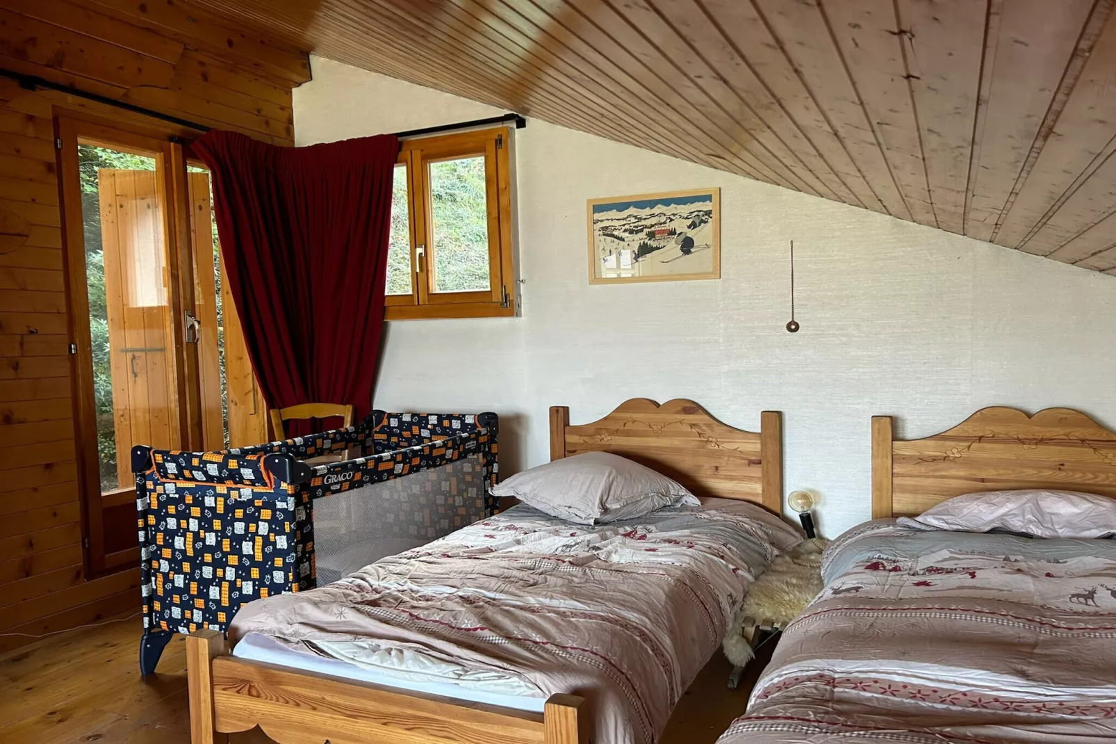 Les Trembles MOUNTAIN & QUIET chalet 12 pers-Slaapkamer