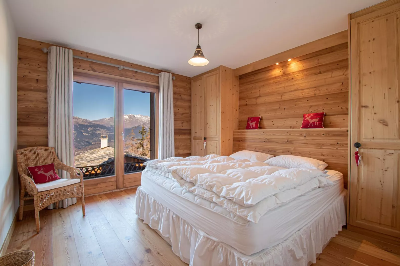 Hirondelle JACUZZI & LUXURY chalet 12 pers-Slaapkamer