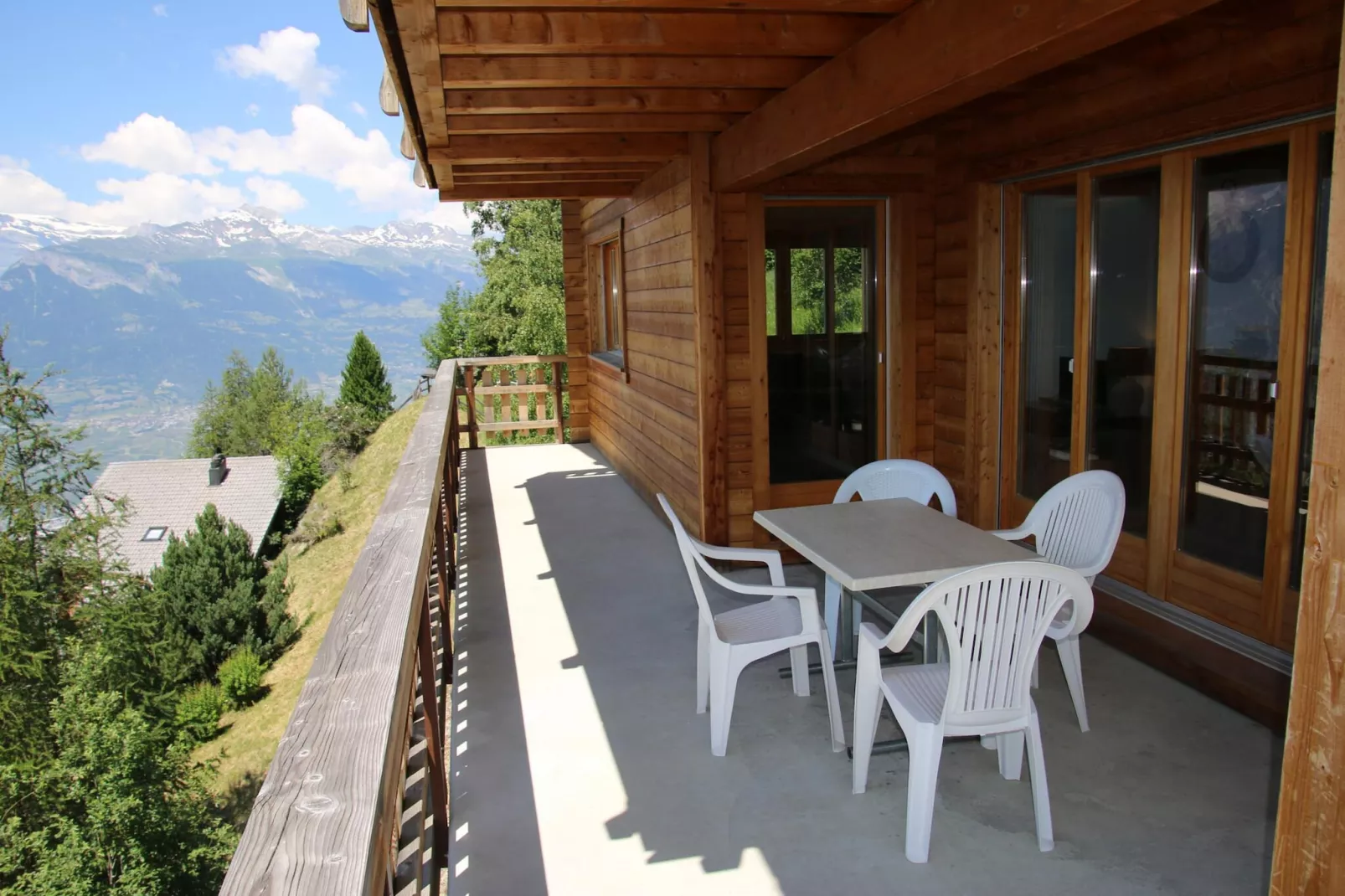 Tschoueilles 009 MOUNTAIN & VIEW - chalet 12 pers-Terrasbalkon