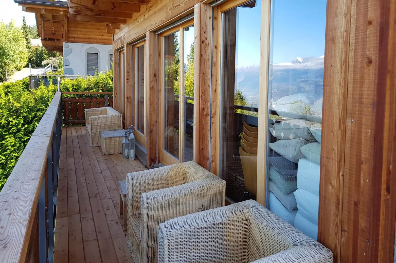 Appaloosa - FABULOUS & LUXE chalet 12 pers-Terrasbalkon