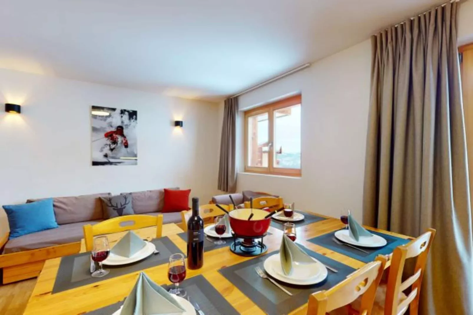 Pracondu 2 308 - OUTDOOR & FUN charming apartment-Woonkamer