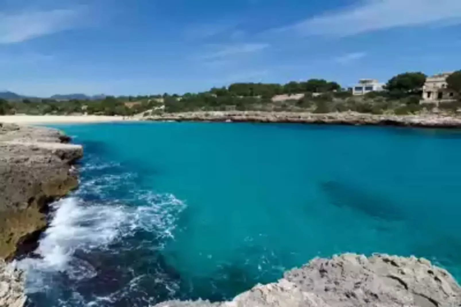 Es Port-Gebieden zomer 1km