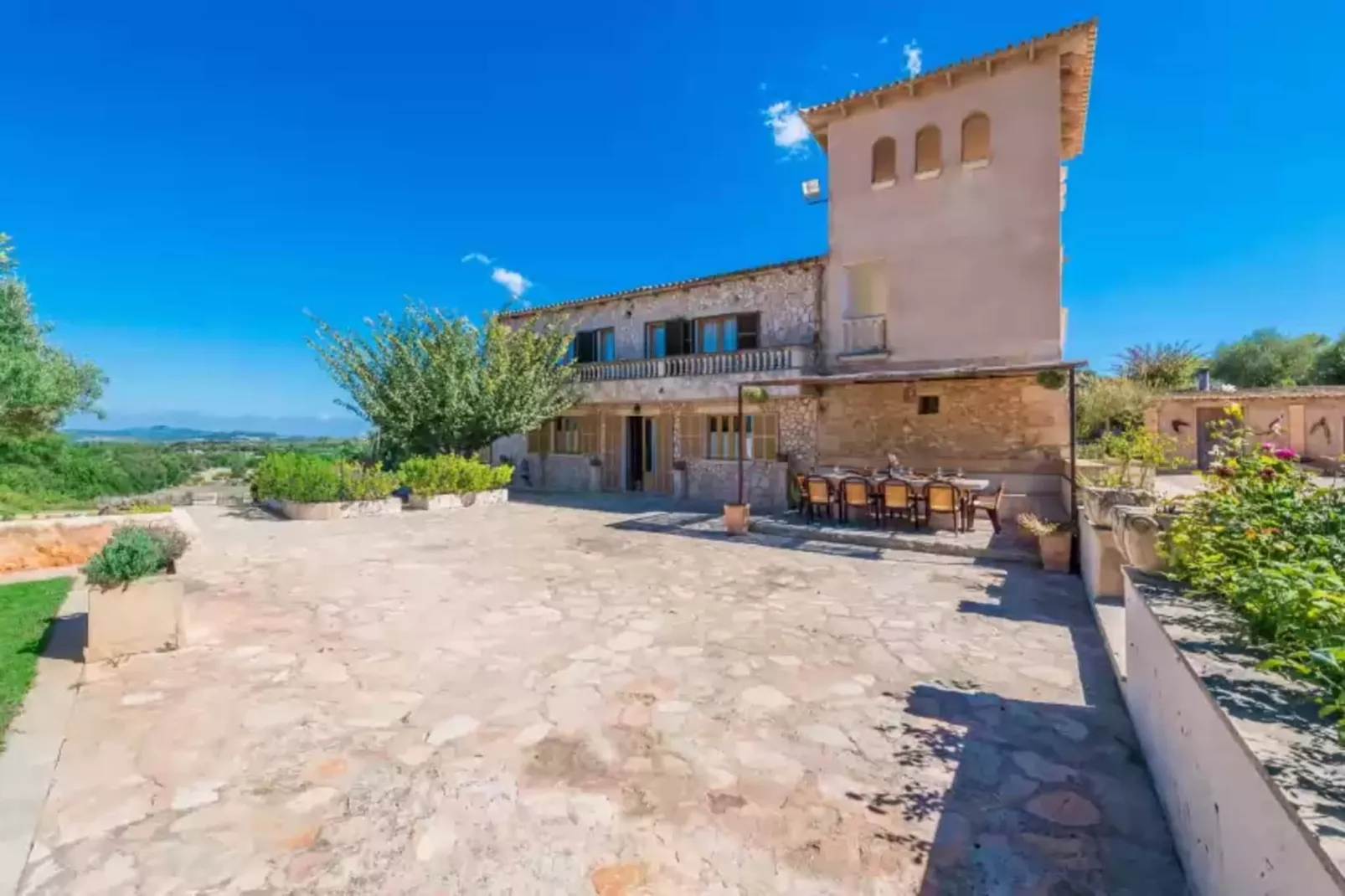 Finca Son Colom-Terrasbalkon