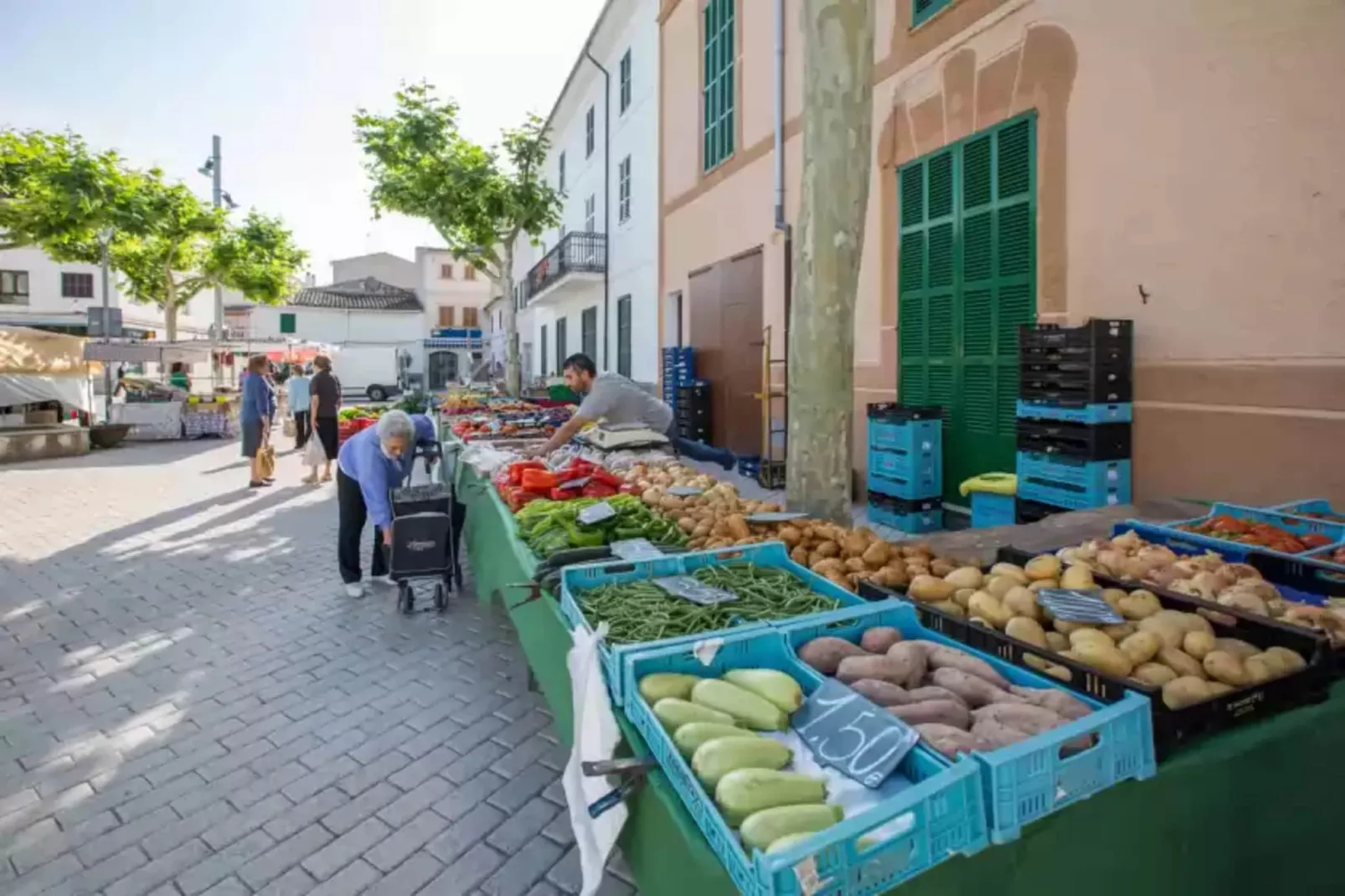 Sa Casa Vella-Gebieden zomer 1km