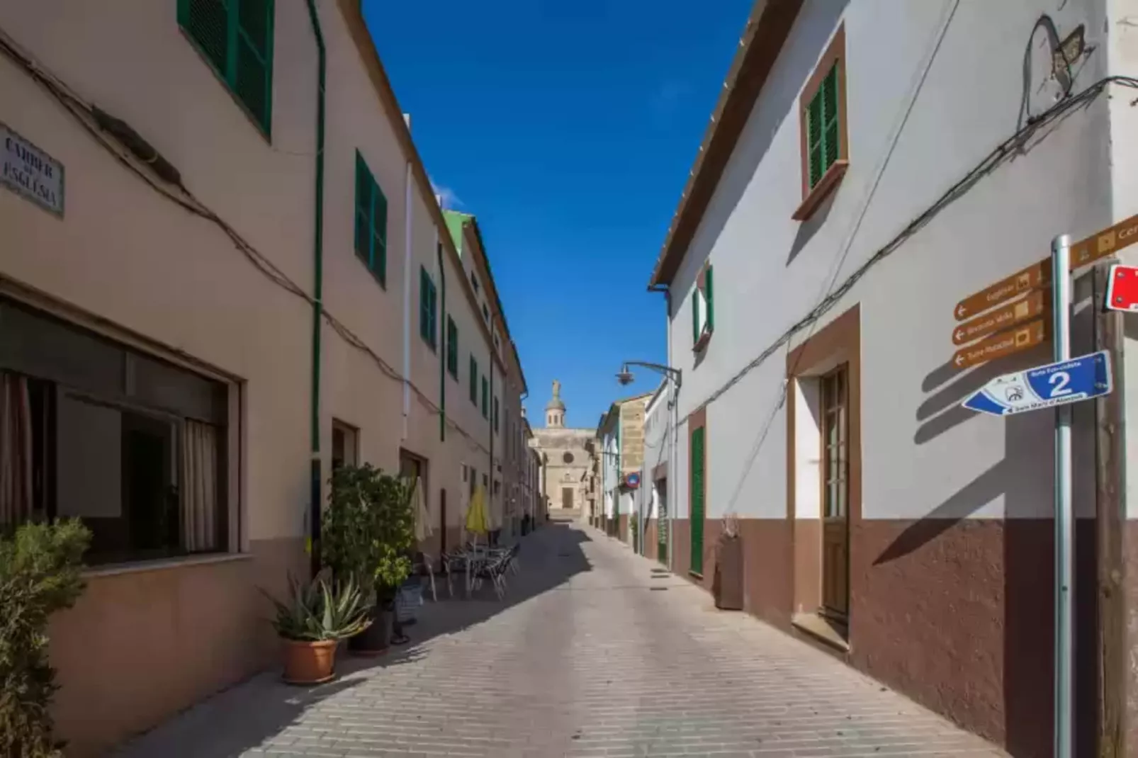 Sa Casa Vella-Gebieden zomer 1km