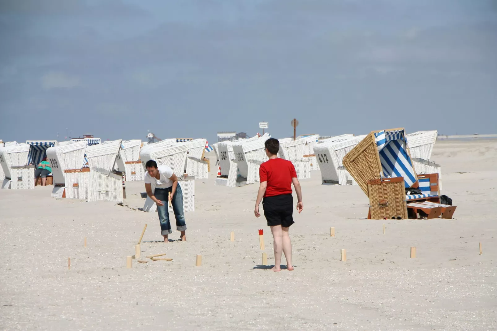 Doppelhaushälfte Meeblick St Peter-Ording-Gebieden zomer 5km