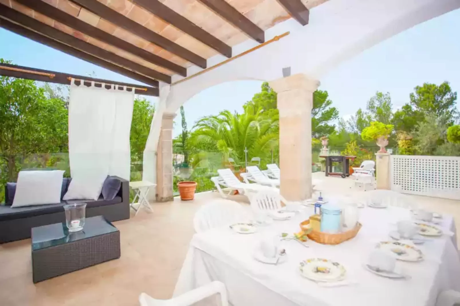 Villa Romana Bonaire-Terrasbalkon