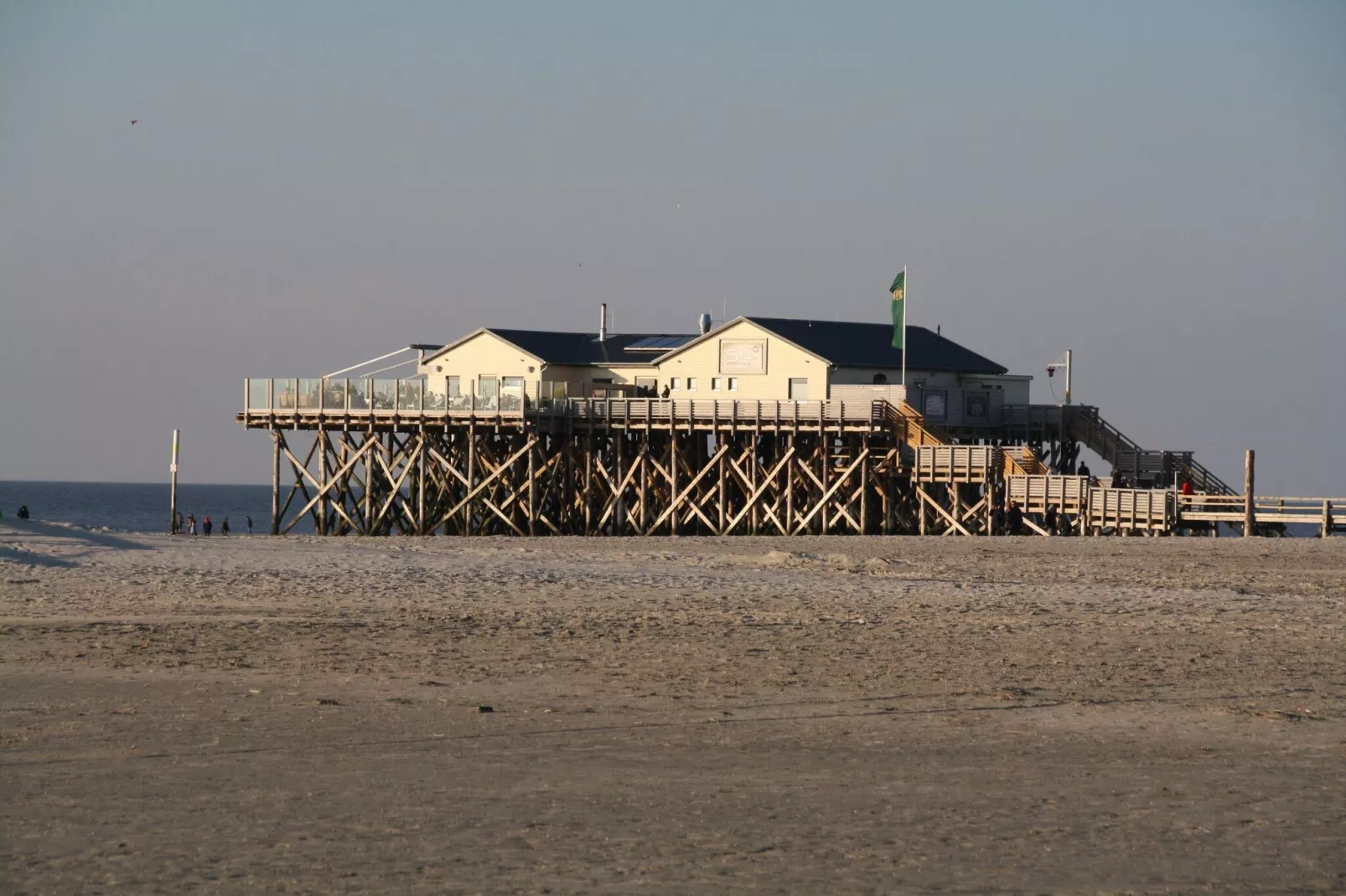 Ferienwohnung Sommerdeich St Peter-Ording 2 Personen-Gebieden zomer 5km