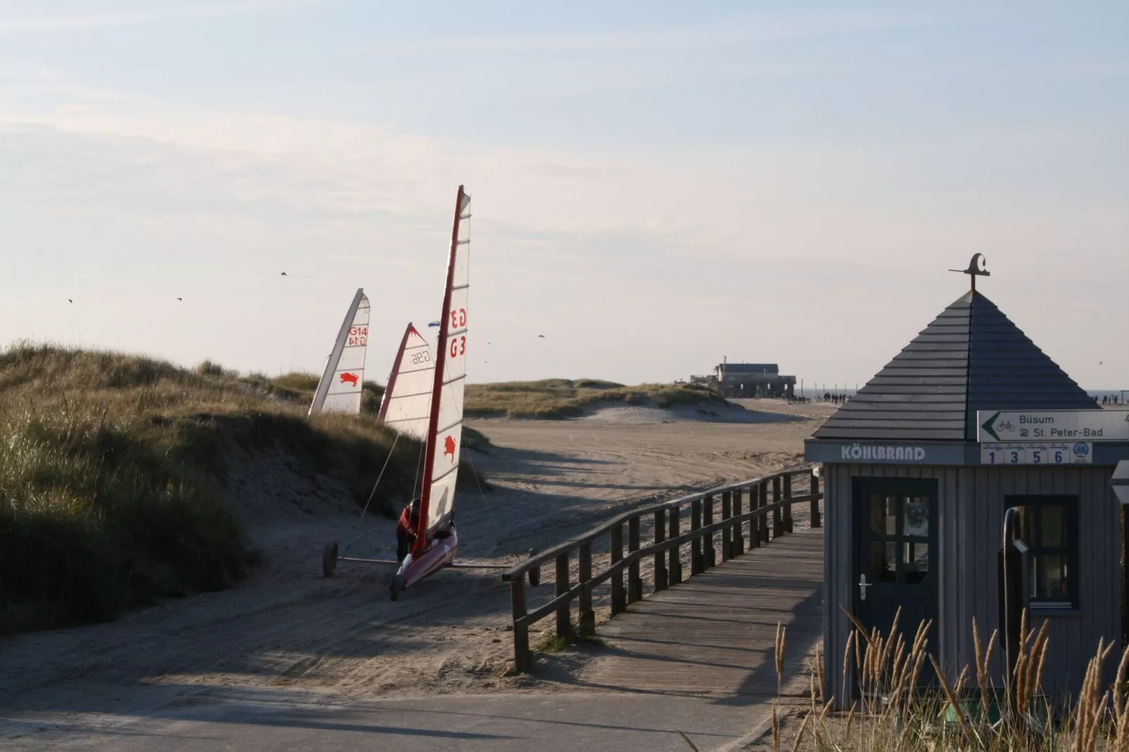 Ferienwohnung Sommerdeich St Peter-Ording 2 Personen-Gebieden zomer 5km