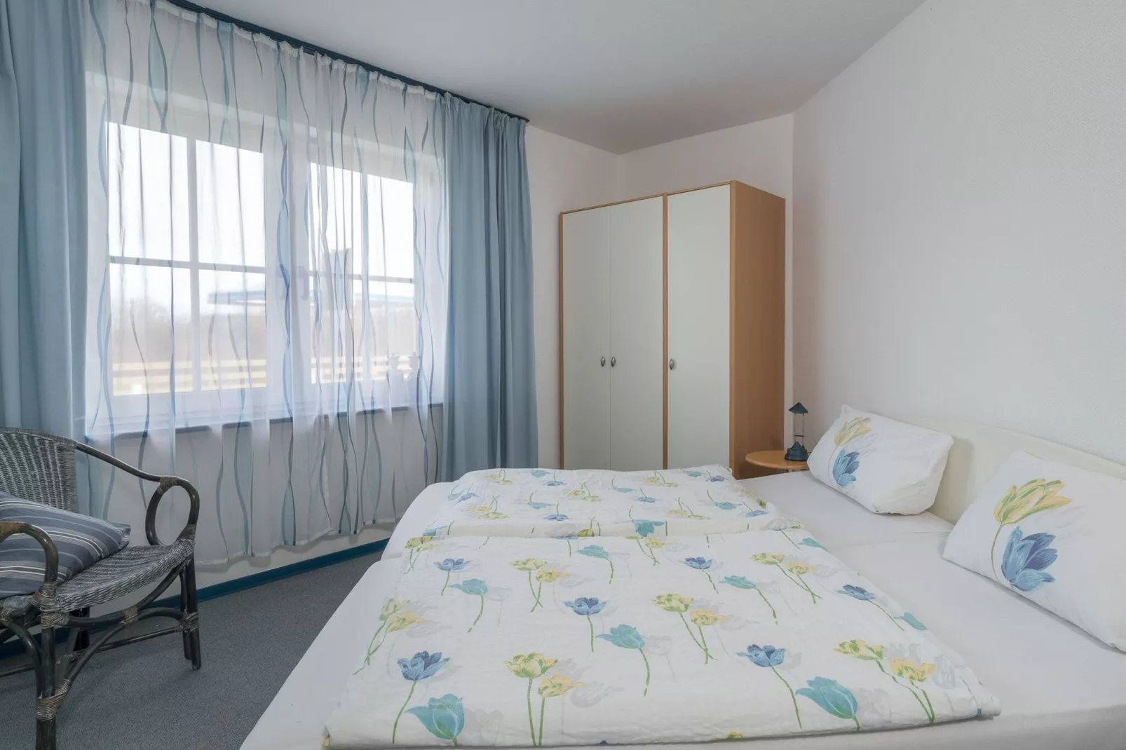 Appartementhaus Frisia Wohnung 404 St Peter-Ording-Slaapkamer