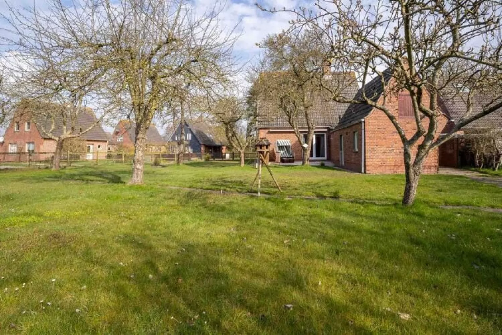 Ferienhaus Apfelgarten Garding-Tuinen zomer