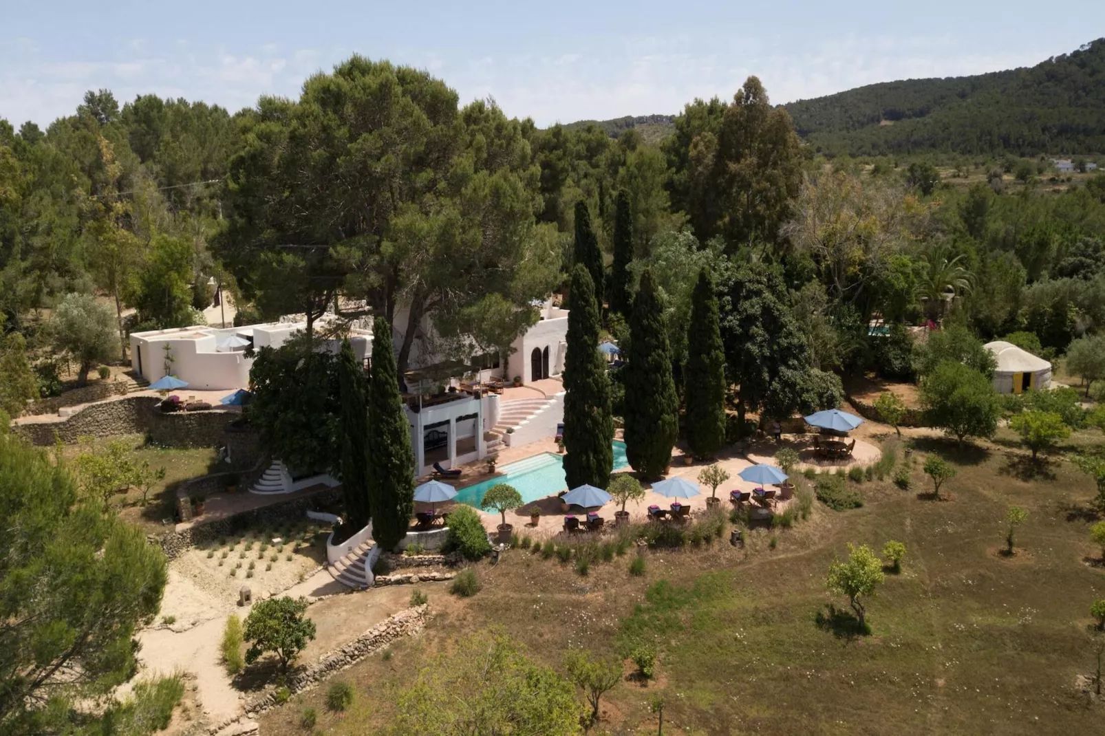 Casa Pacífica-Gebieden zomer 1km