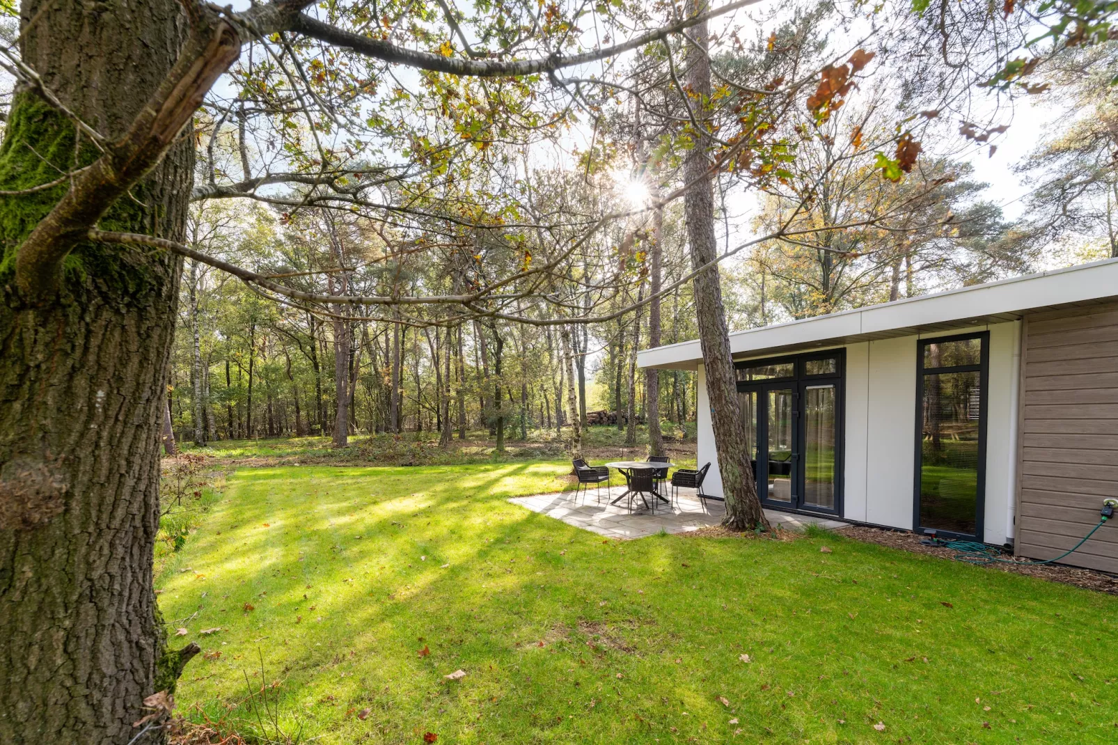 Vakantiewoning Boszicht-Tuinen zomer