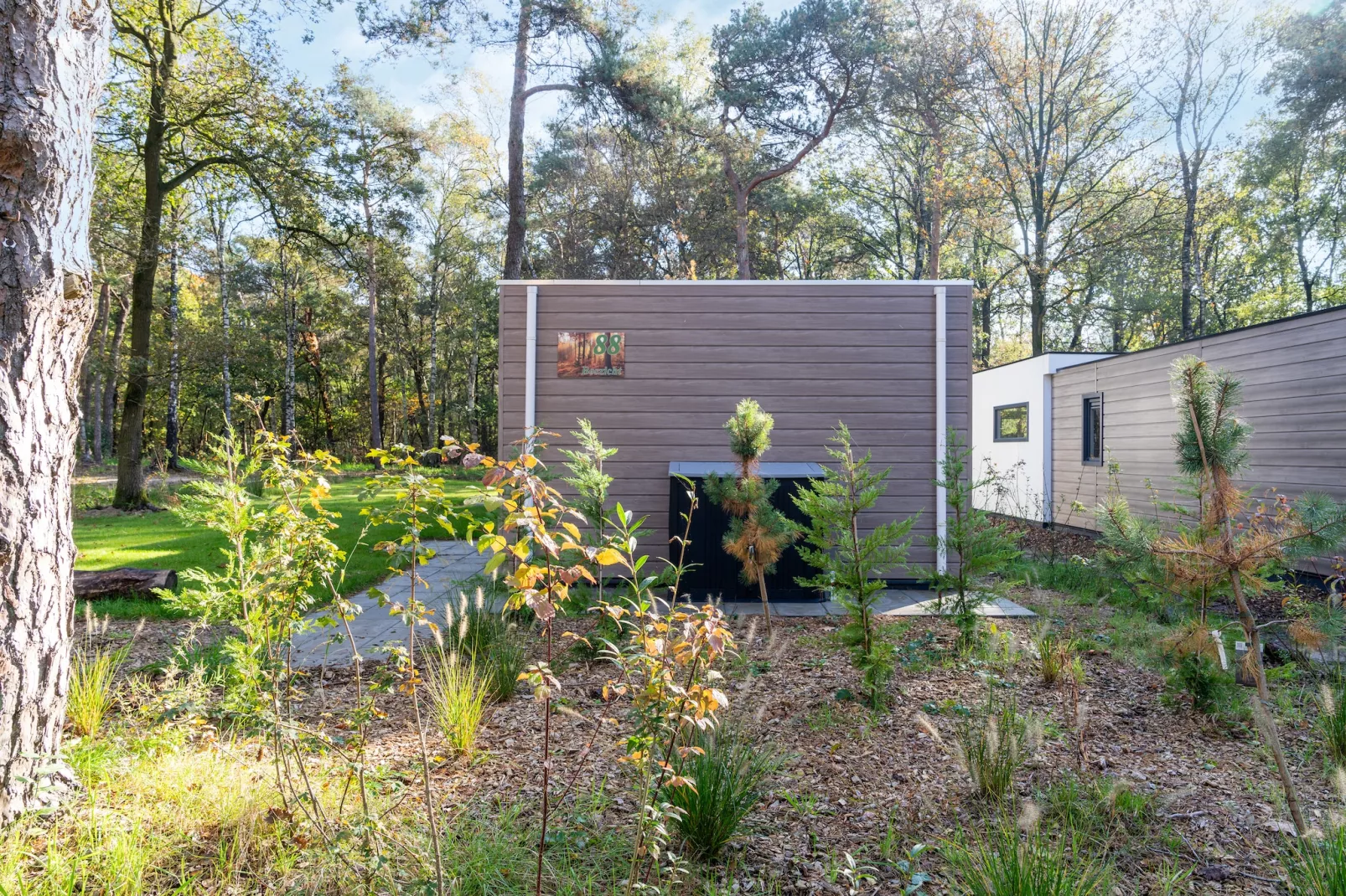 Vakantiewoning Boszicht-Tuinen zomer