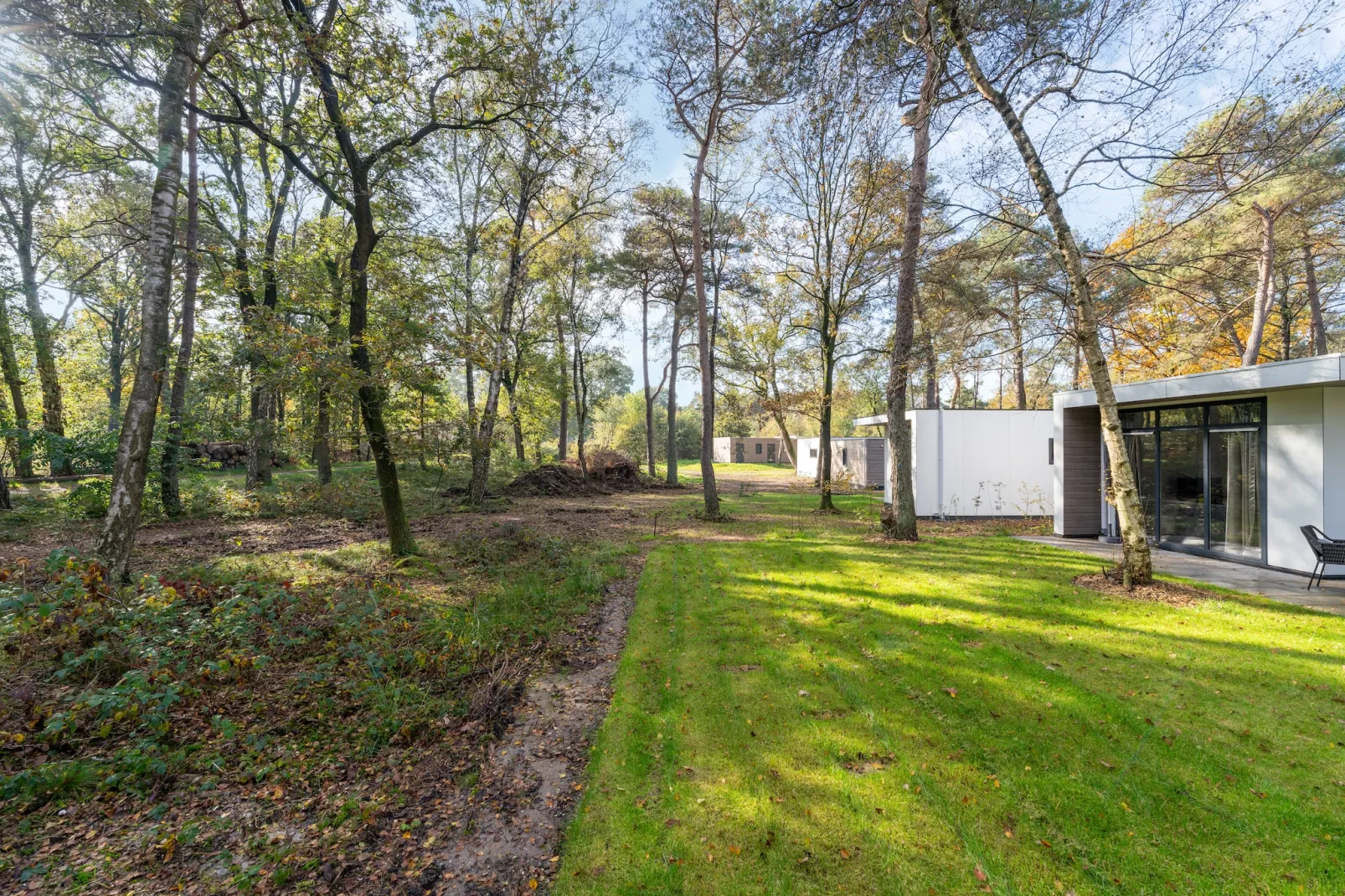 Vakantiewoning Boszicht-Gebieden zomer 1km