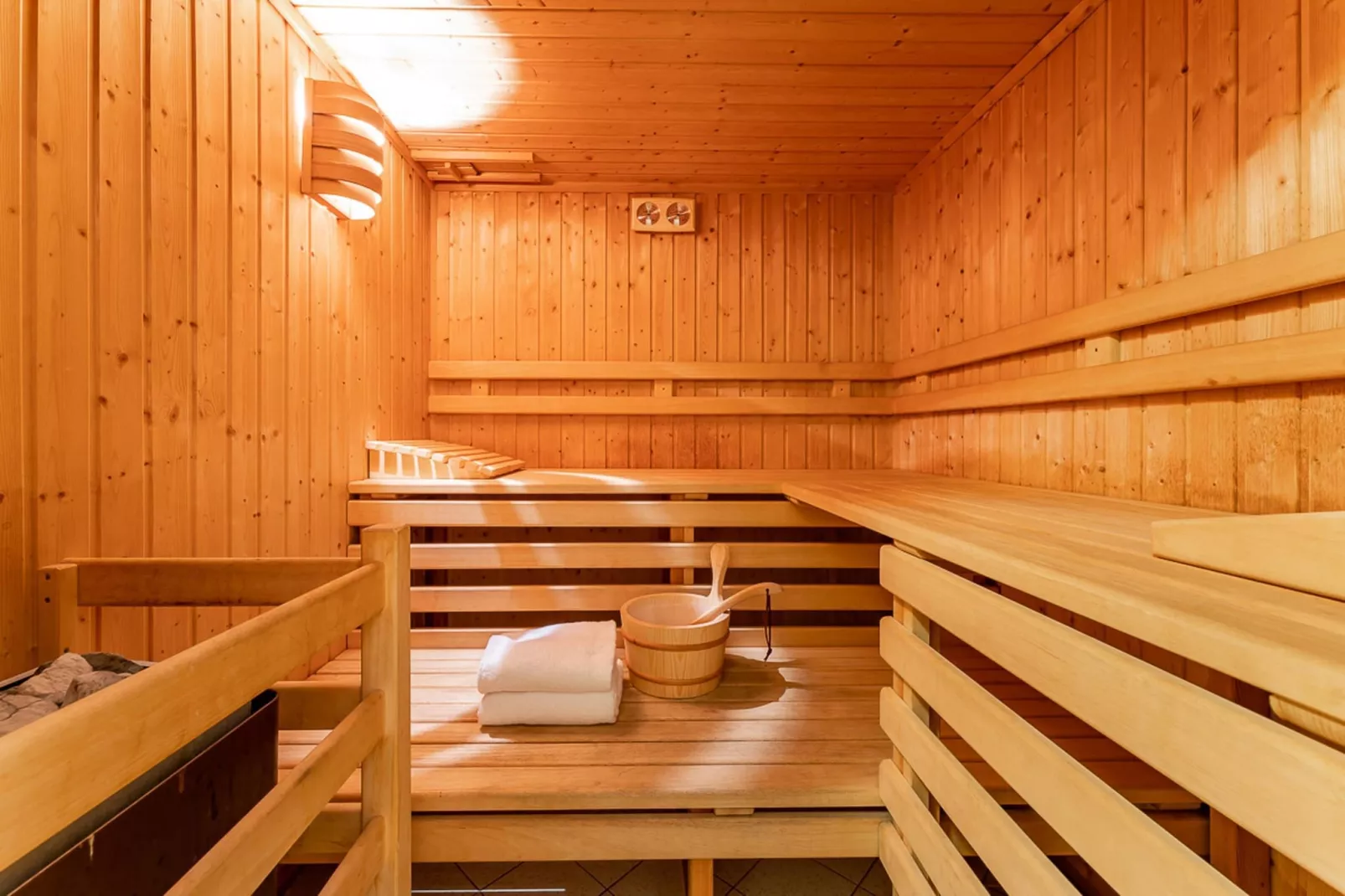 Chalets im Wald-Badkamer