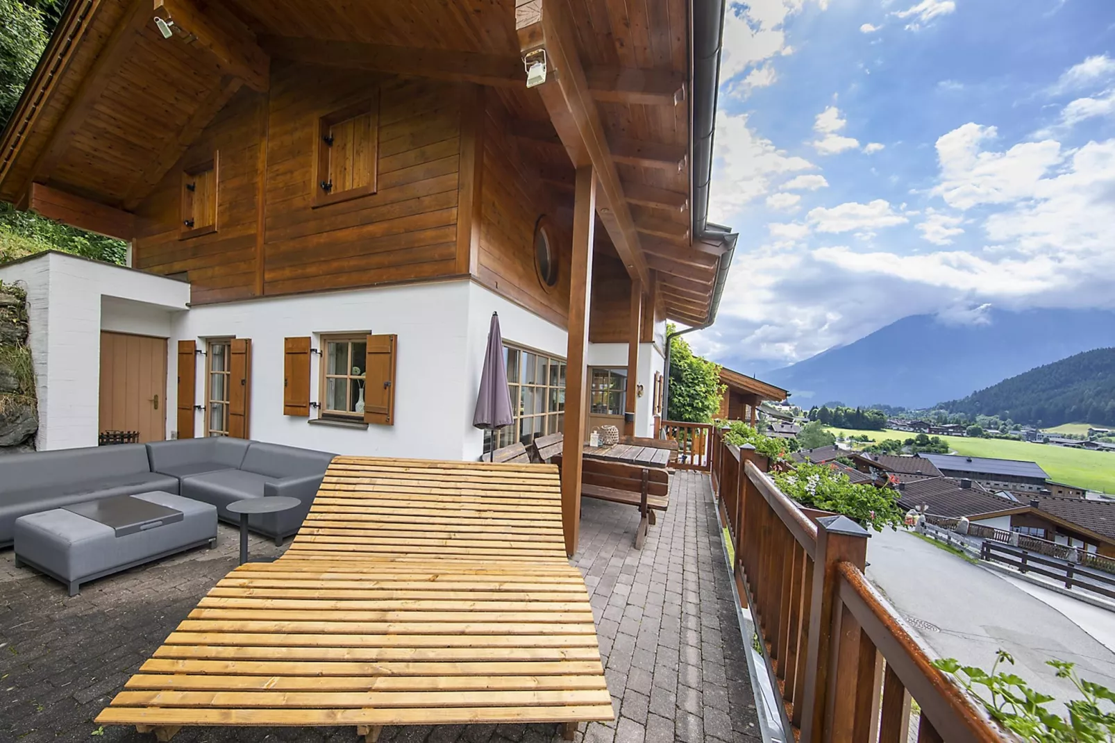 Schöneben Chalet  Hohe Tauern Blick-Terrasbalkon