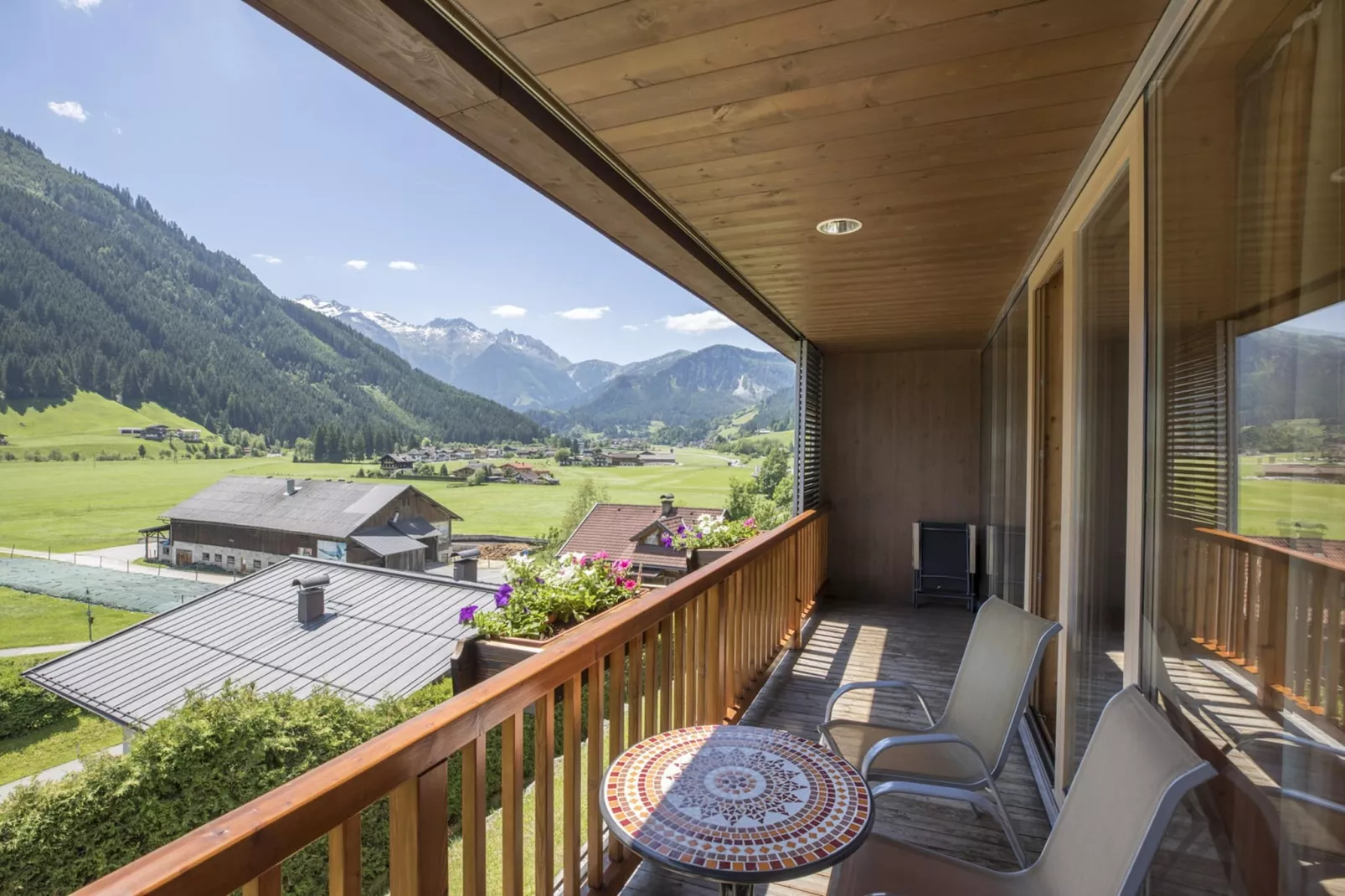 Schöneben Haus Sonneck-Terrasbalkon