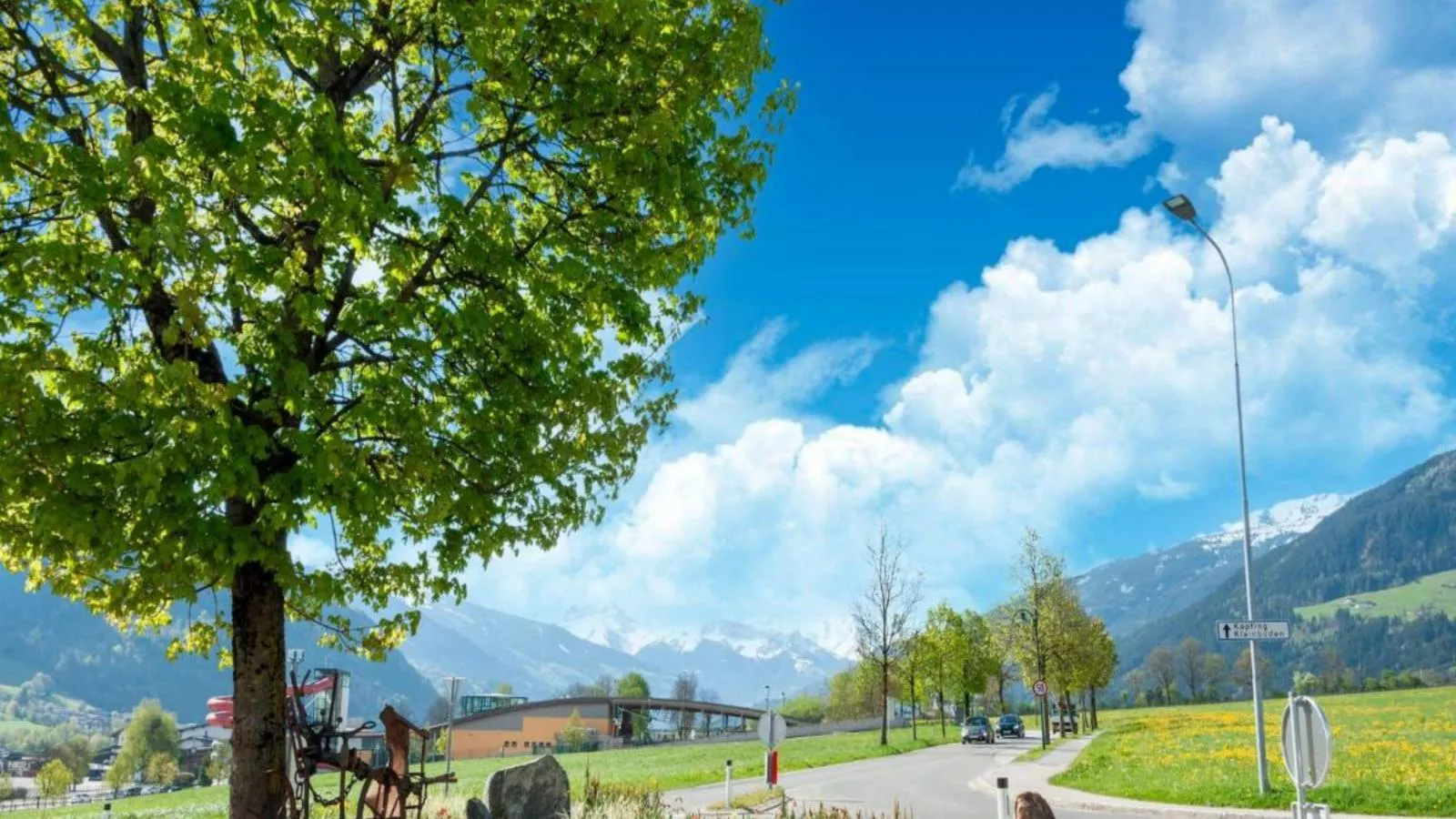 Helfenstein Lodge-Gebieden zomer 5km