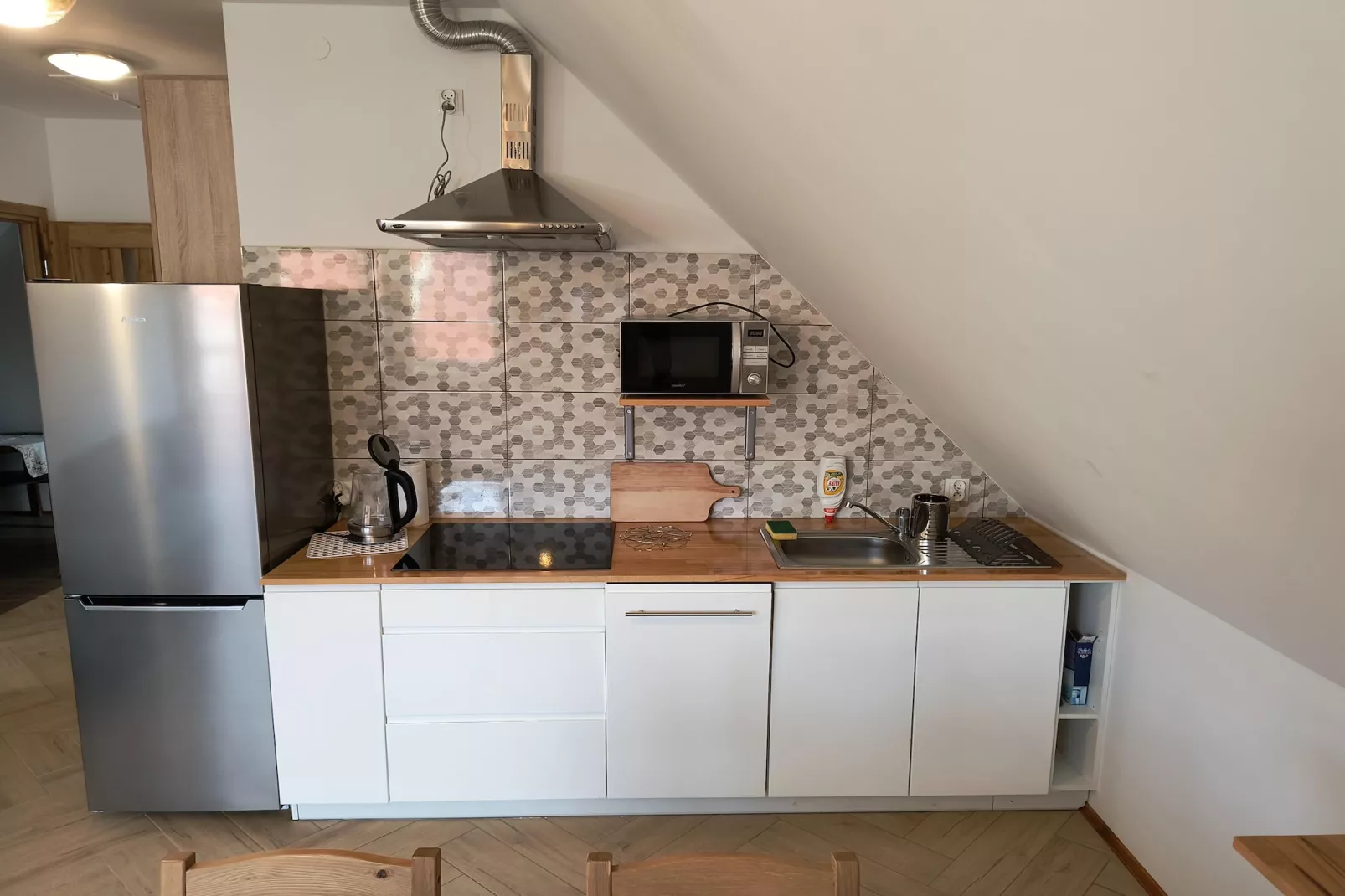 Apartament na piętrze z dwoma pojedynczymi łóżkami-Keuken