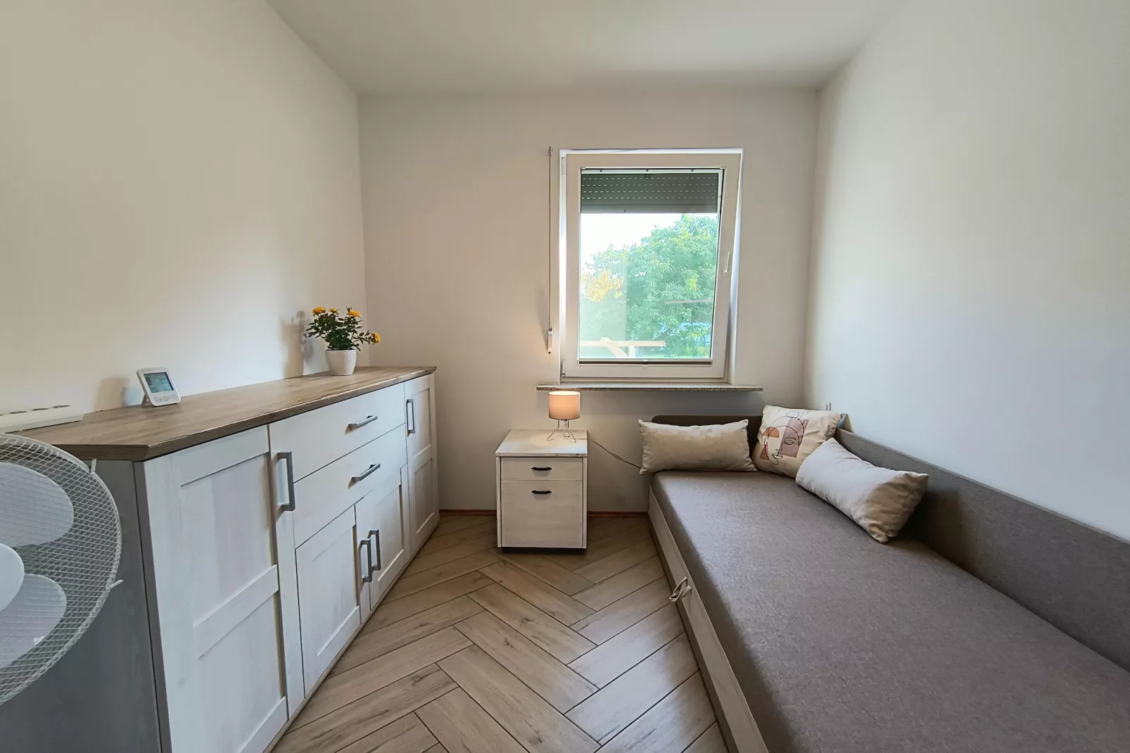 Apartament na parterze-Slaapkamer