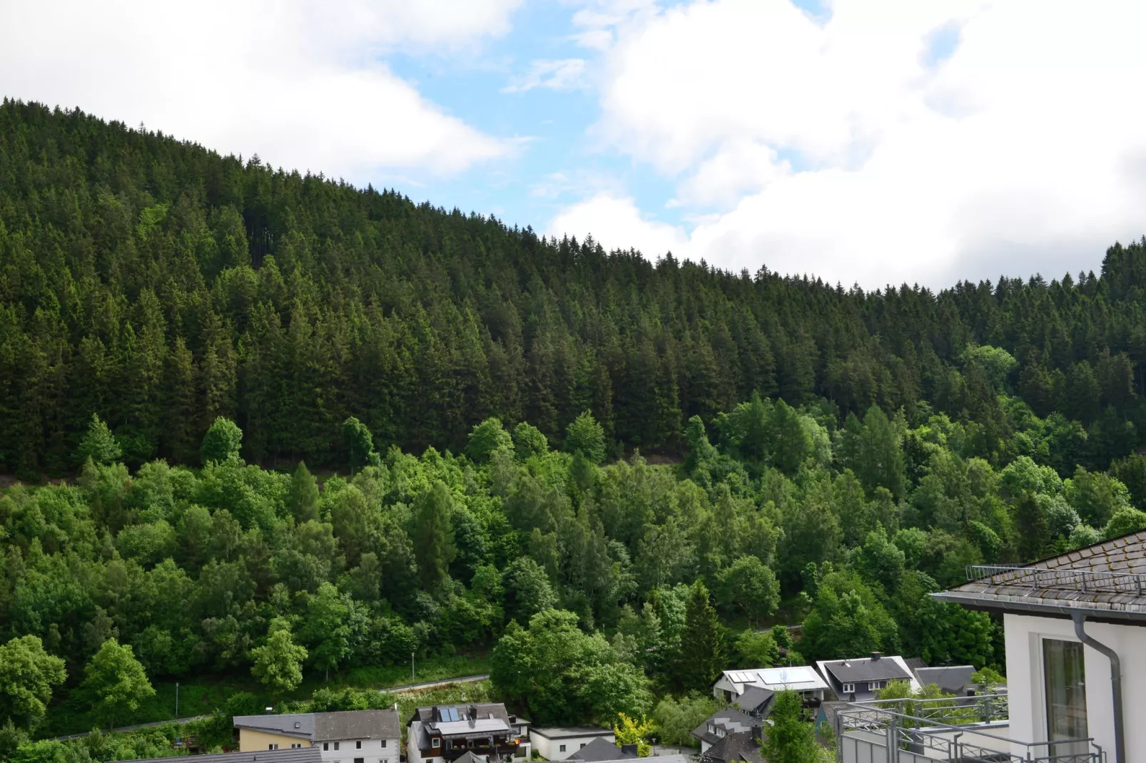 Residenz Mühlenberg-Uitzicht zomer