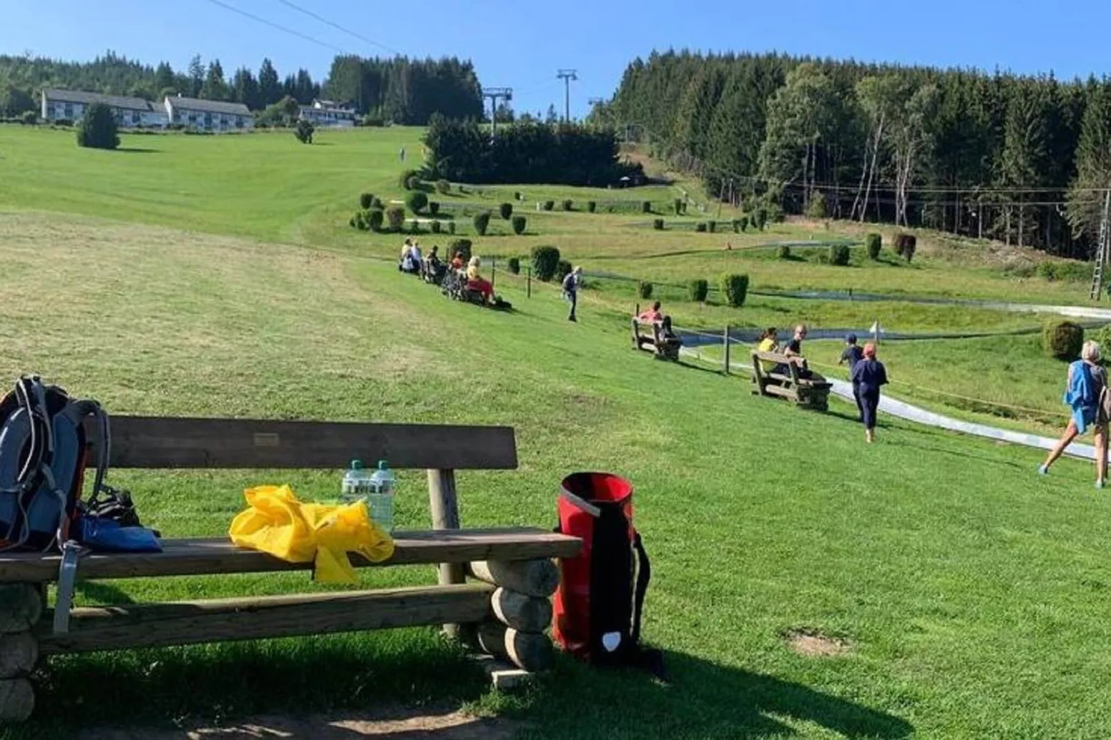 Aarbachblick-Gebieden zomer 1km