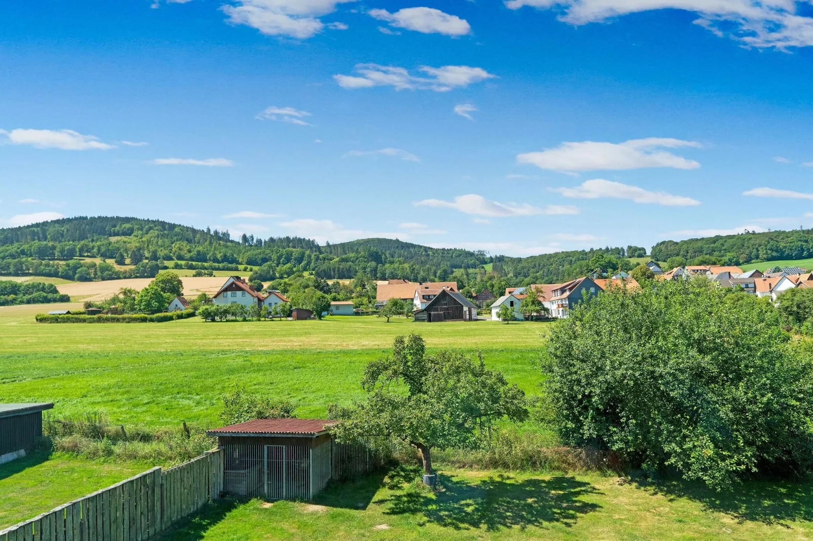 Sauerland - Diemelsee-Uitzicht zomer