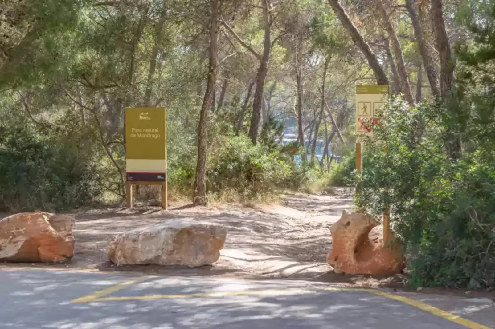 Barca Trencada-Gebieden zomer 1km