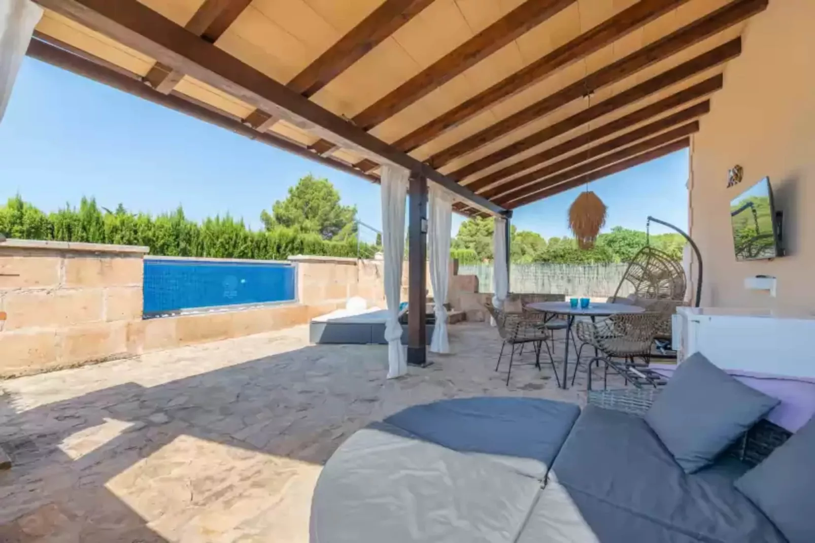 Finca Son Colom (finca Sun Club Home)-Terrasbalkon