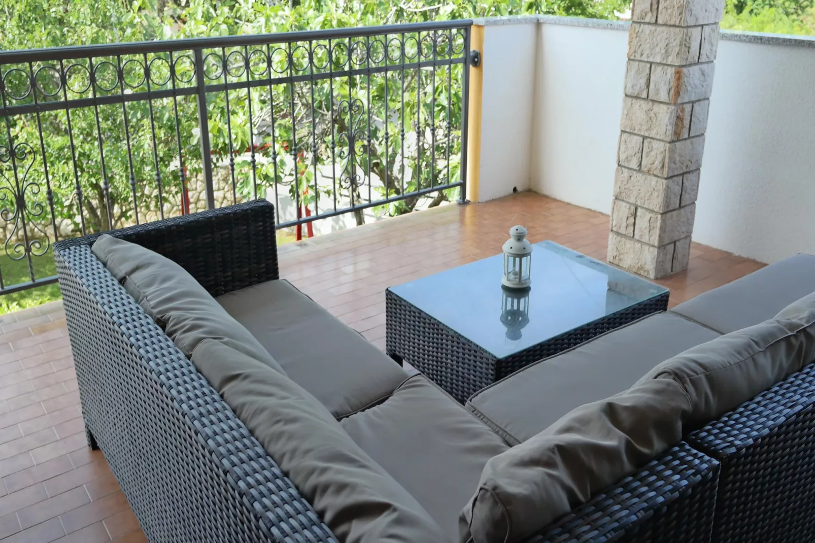 Holiday House Holek-Terrasbalkon