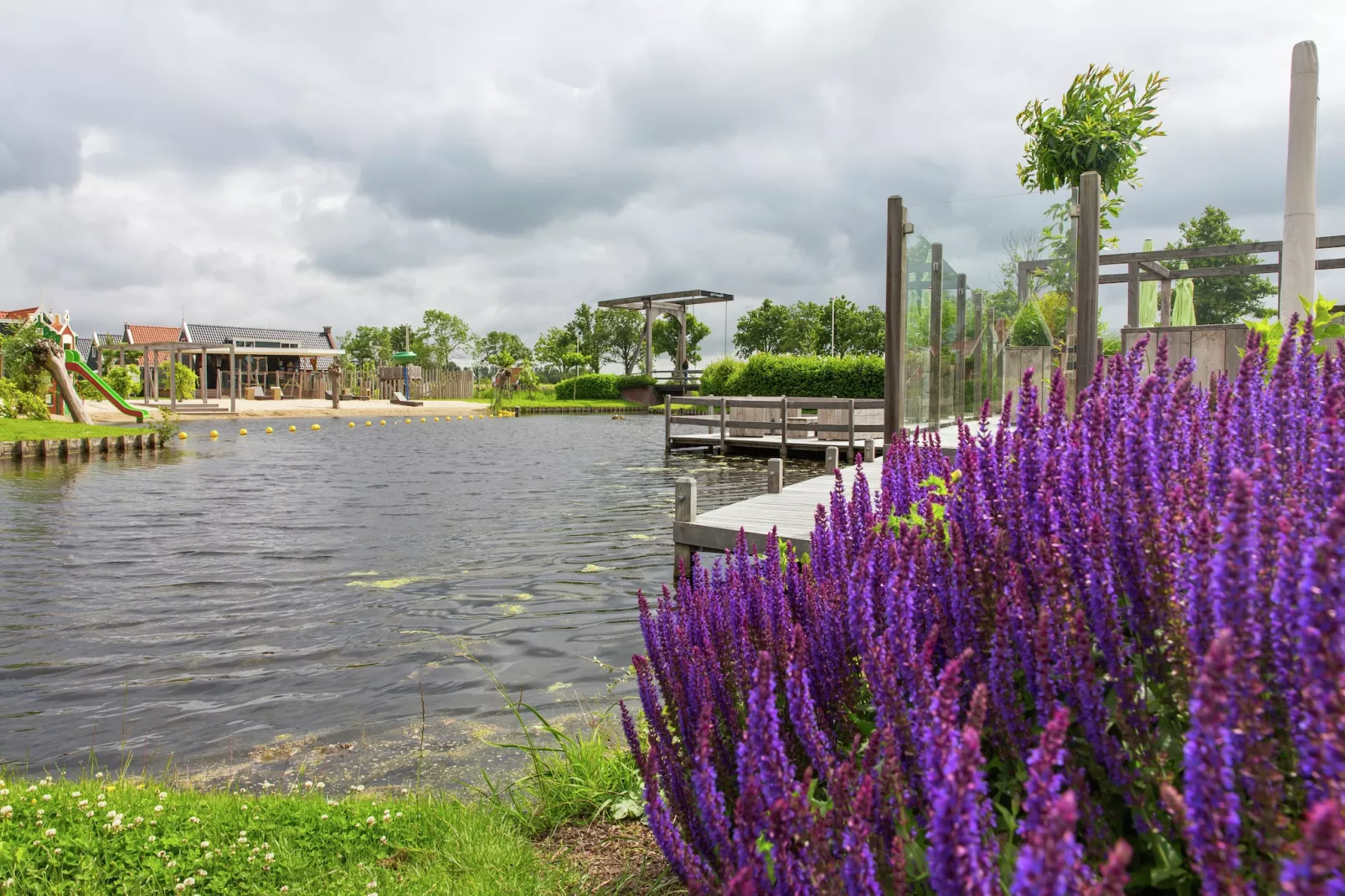 Resort De Rijp 1-Gebieden zomer 1km