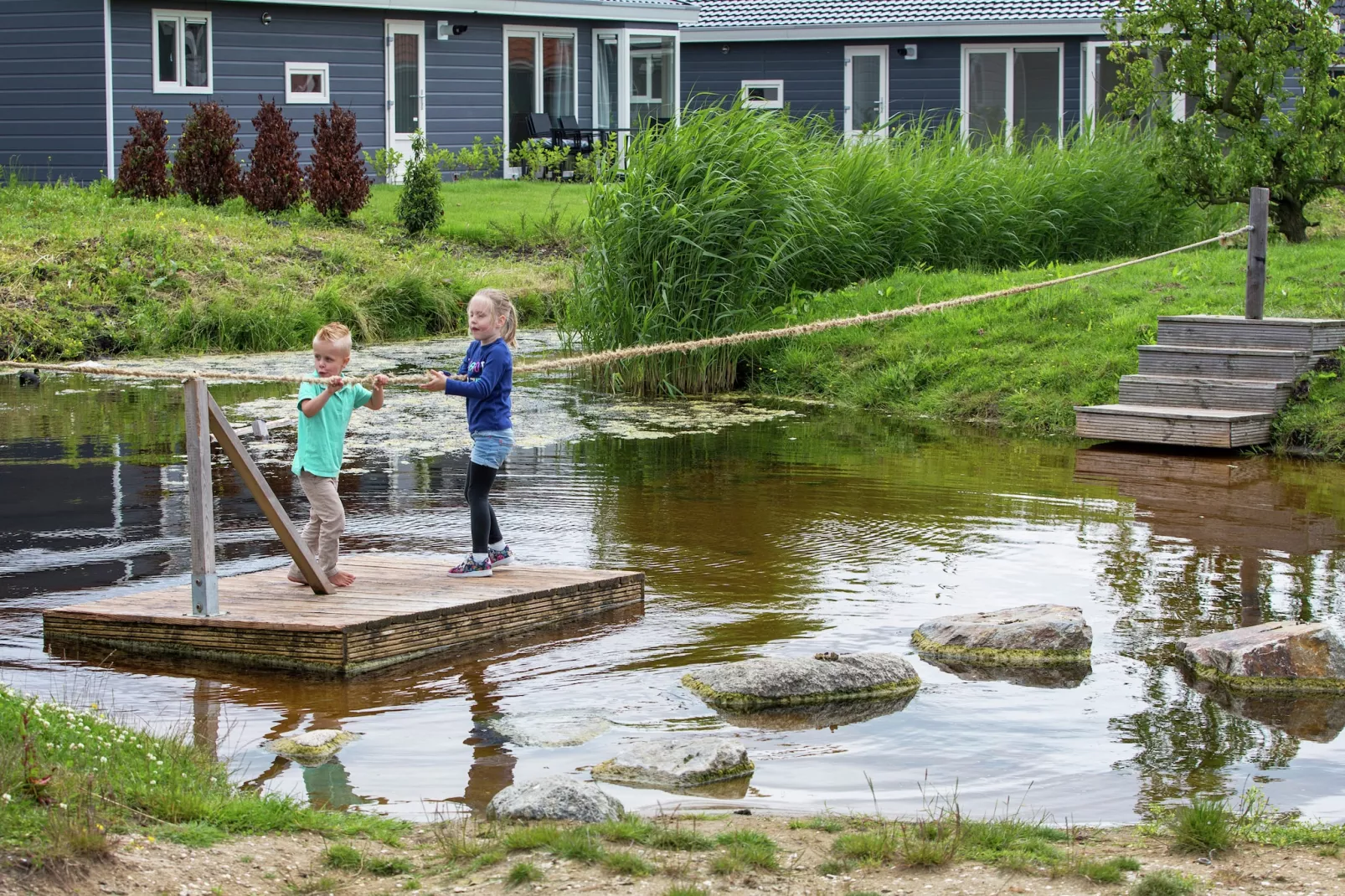 Resort De Rijp 1-Gebieden zomer 1km