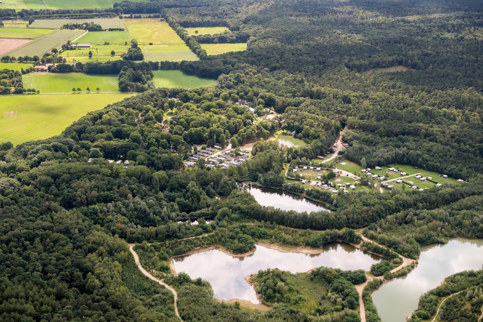 Resort Maasduinen 13-Gebieden zomer 5km