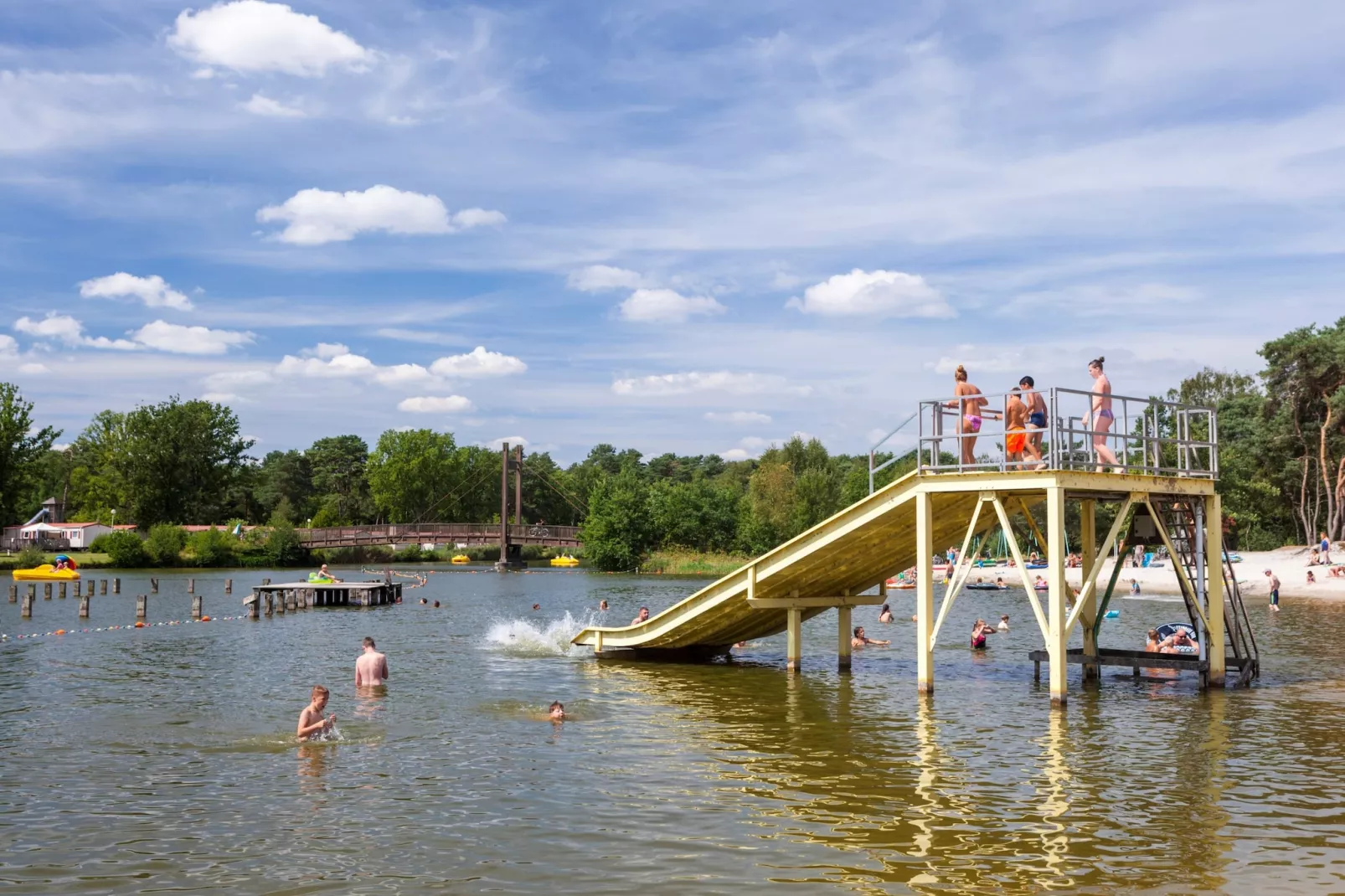 Resort Zilverstrand 4-Gebieden zomer 5km