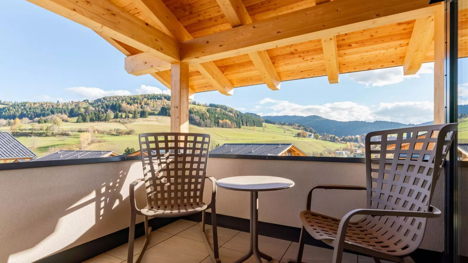 Grebenzen Lodge 51B-Terrasbalkon