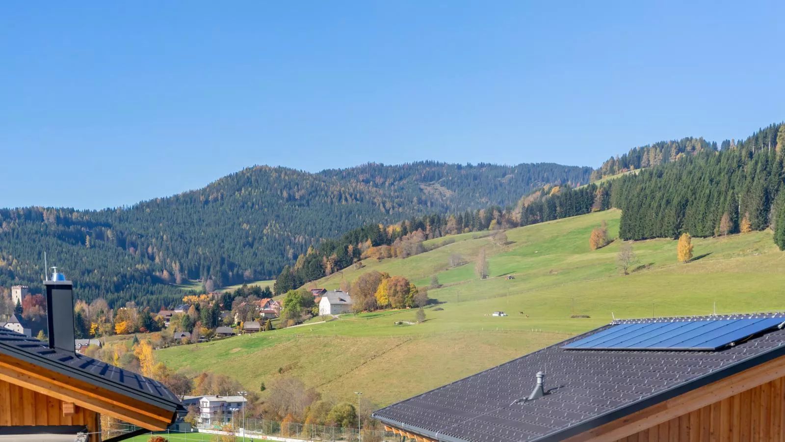 Grebenzen Lodge 53-Gebieden zomer 1km