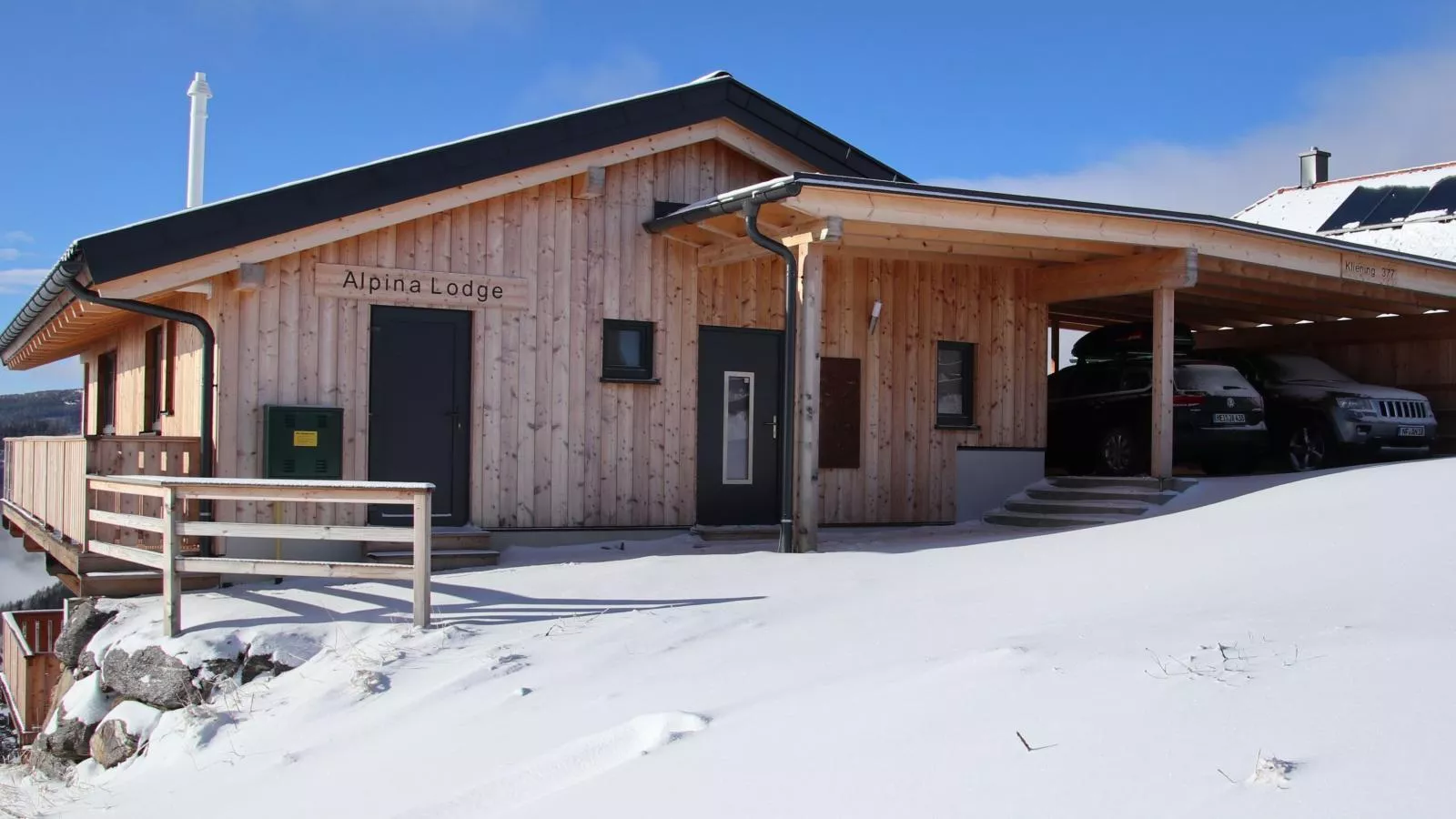 Alpina Lodge-Exterieur winter