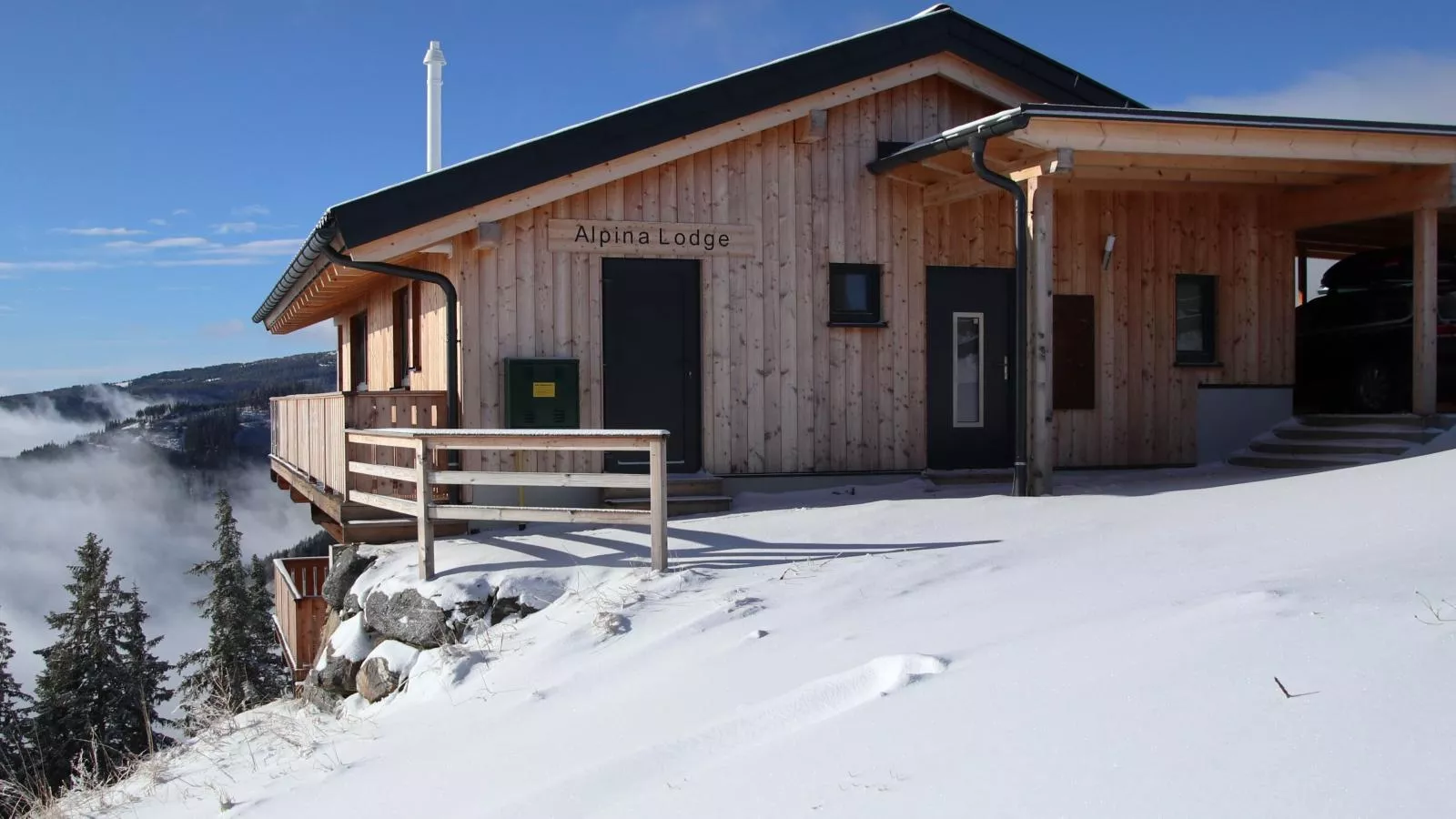 Alpina Lodge-Exterieur winter