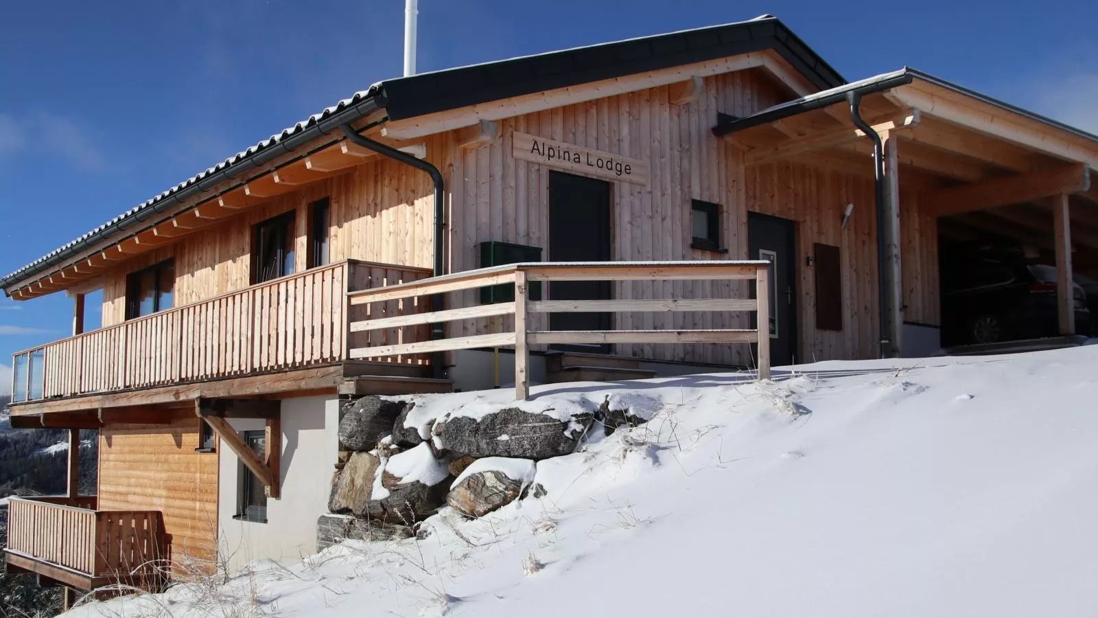 Alpina Lodge-Exterieur winter