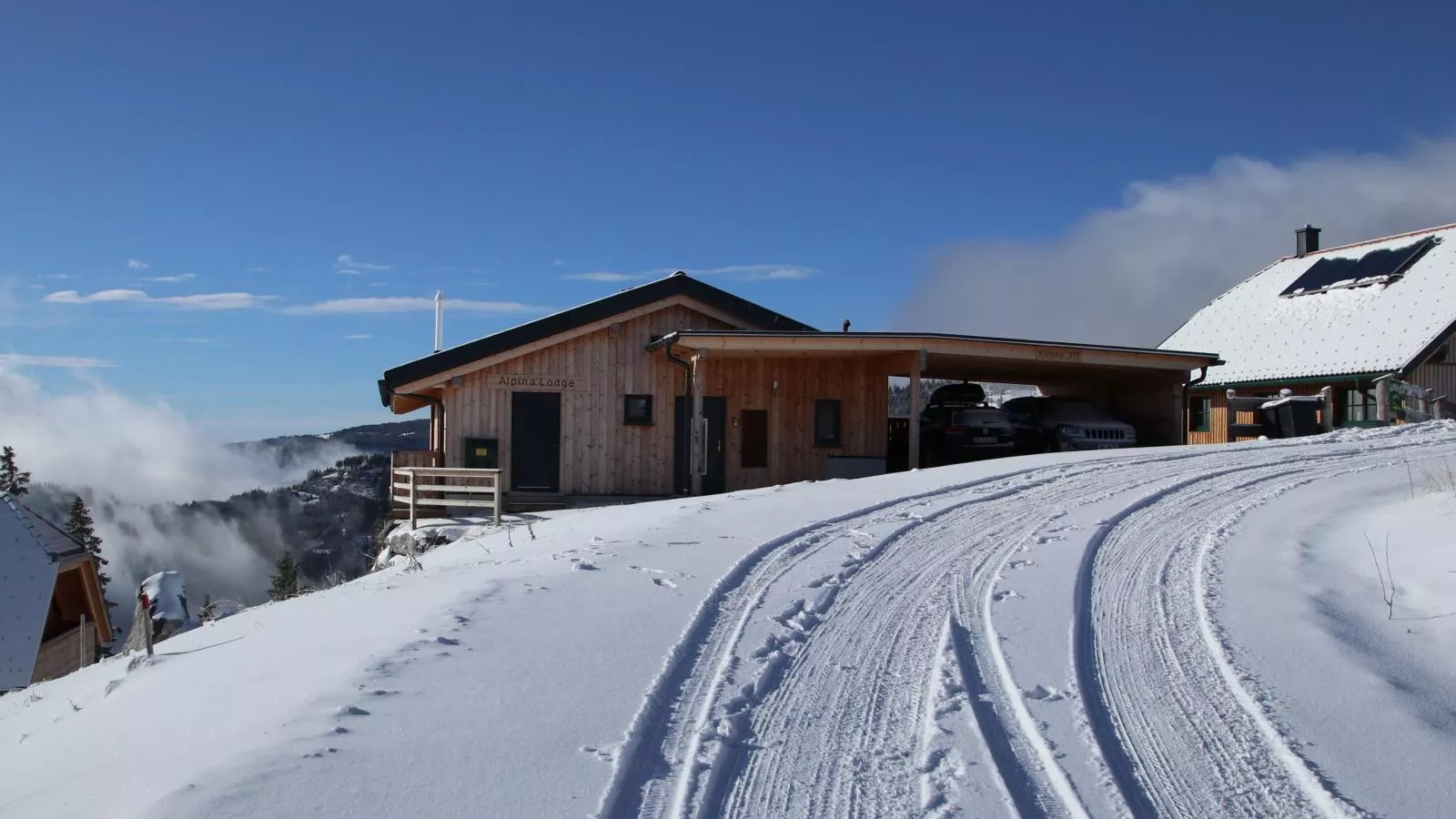 Alpina Lodge-Exterieur winter