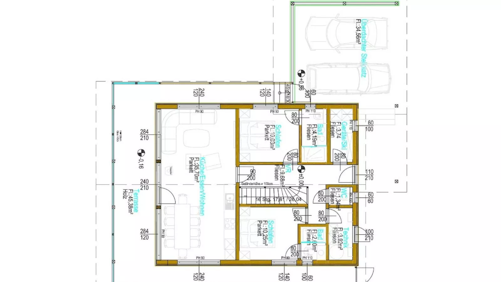 Alpina Lodge-Plattegrond