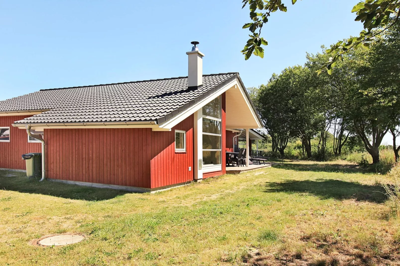 Mooi vakantiehuis met balkon-Uitzicht