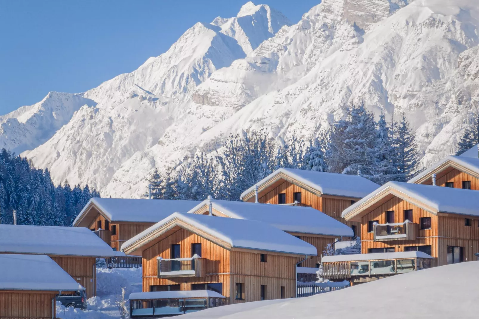 Bergeralm Chalets 1-Exterieur winter