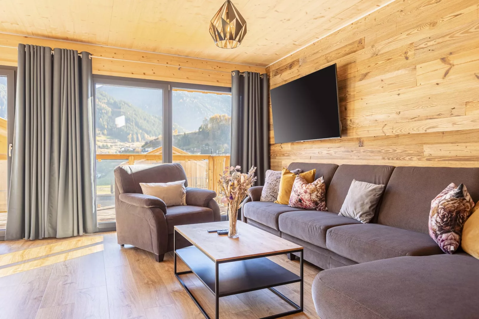 Bergeralm Chalets 2-Woonkamer