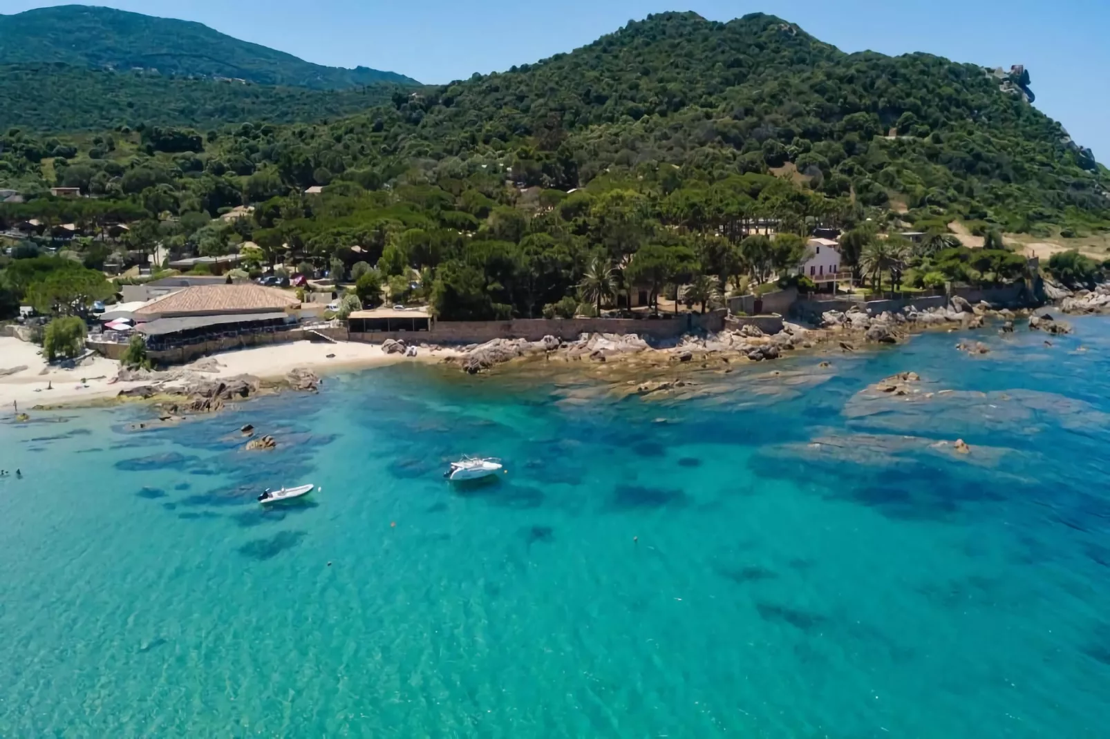 Résidence U Livanti Belvédère Campomoro - Chalet Scopa-Gebieden zomer 1km