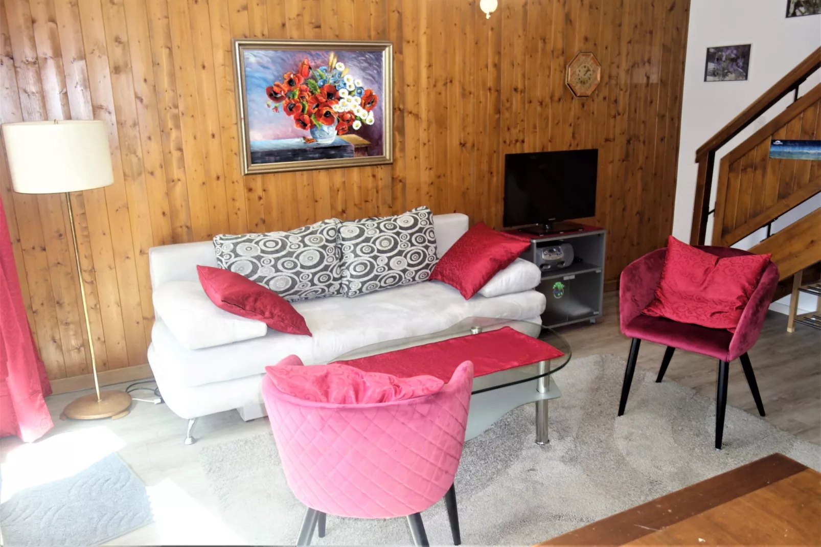 Magrappé M 647 - SKI LIFT apartment 5 pers-Woonkamer