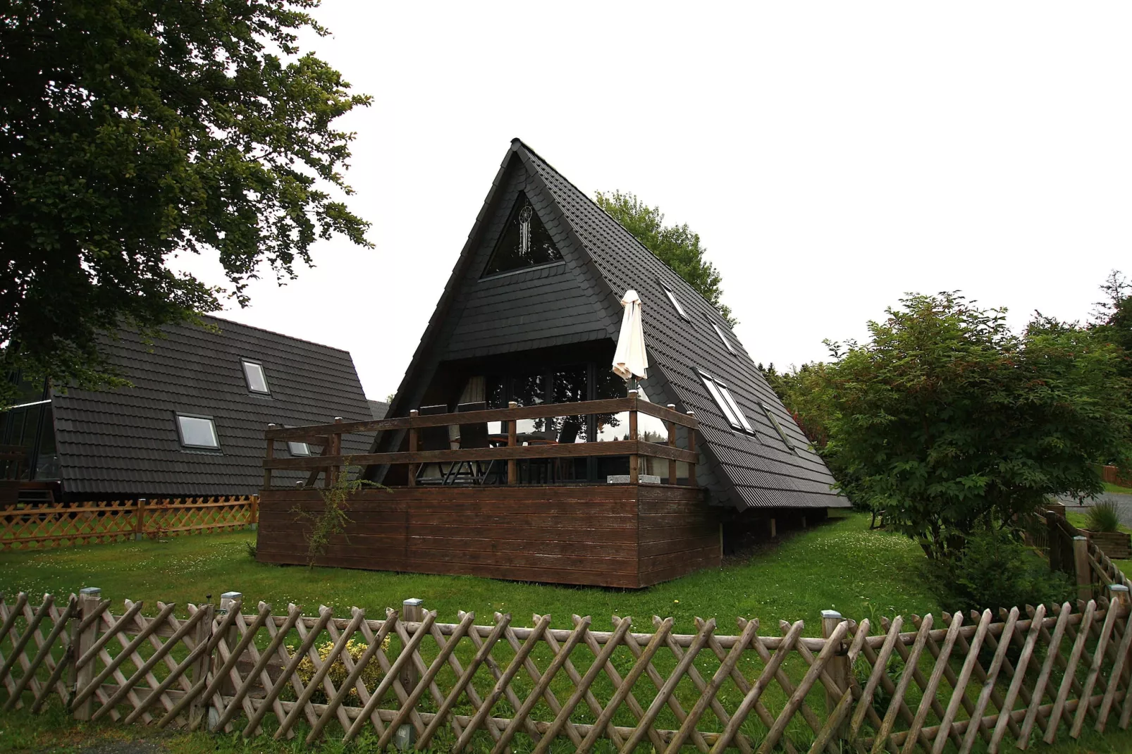 Typ A -  Nurdachhaus - Haustierfrei-Buitenkant zomer